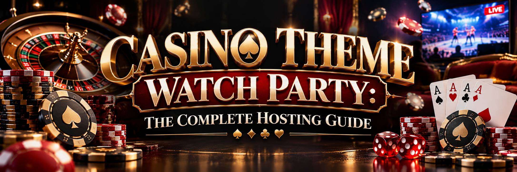 Casino Theme Watch Party: The Complete Hosting Guide
