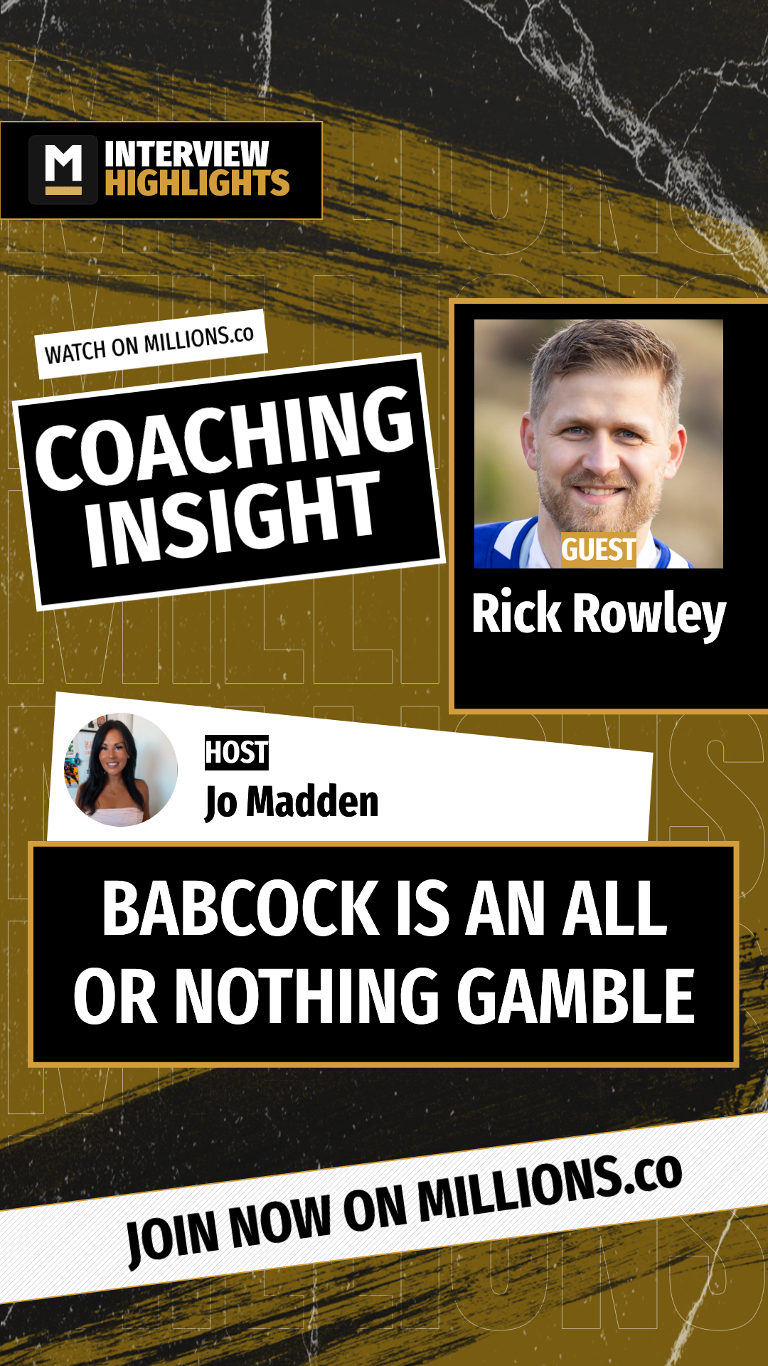 Babcock Is An All Or Nothing Gamble