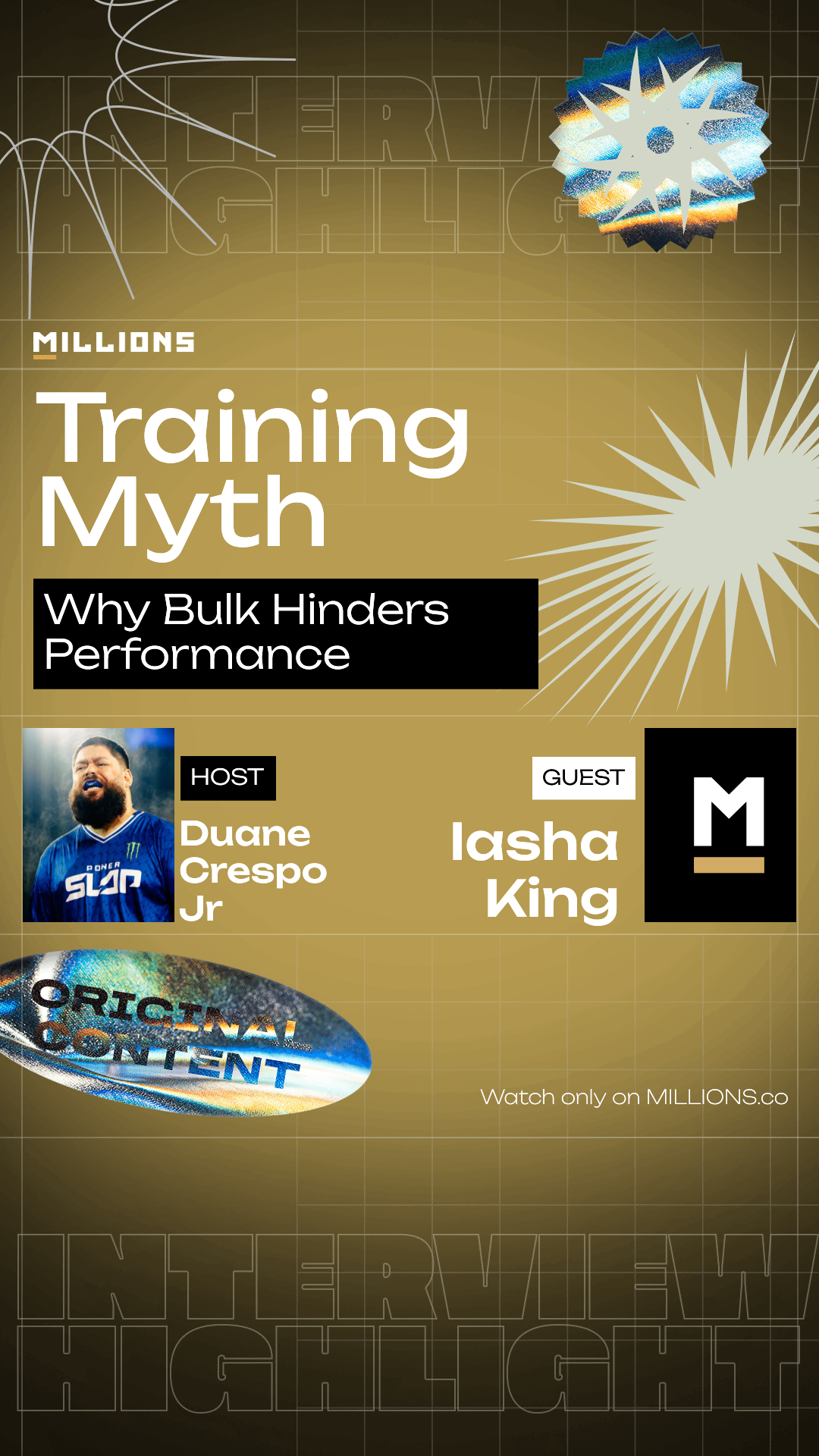 Why Bulk Hinders Performance on MILLIONS Why Bulk Hinders Performance