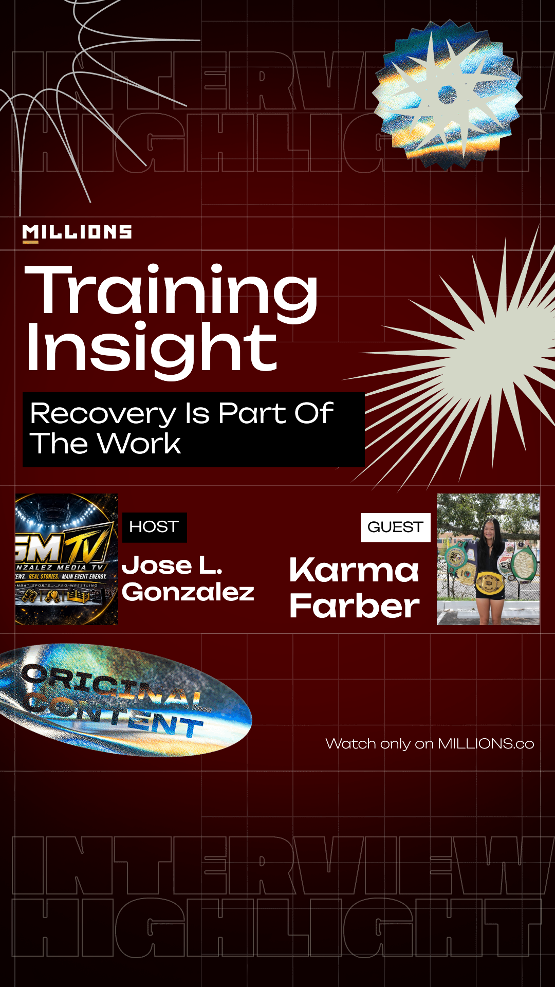 Recovery Is Part Of The Work on MILLIONS Recovery Is Part Of The Work