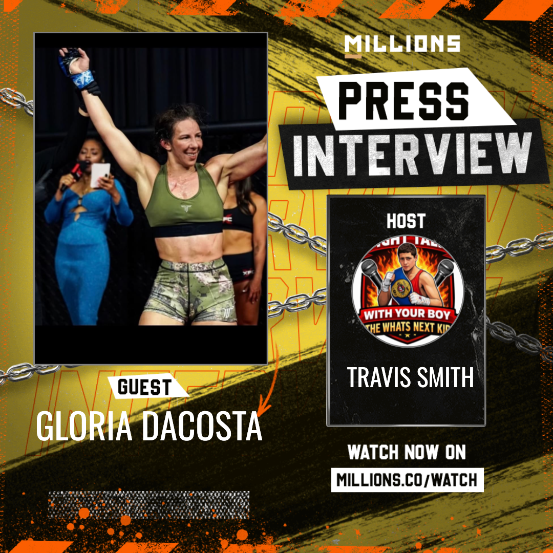 Interview with Gloria Dacosta on MILLIONS Interview with Gloria Dacosta