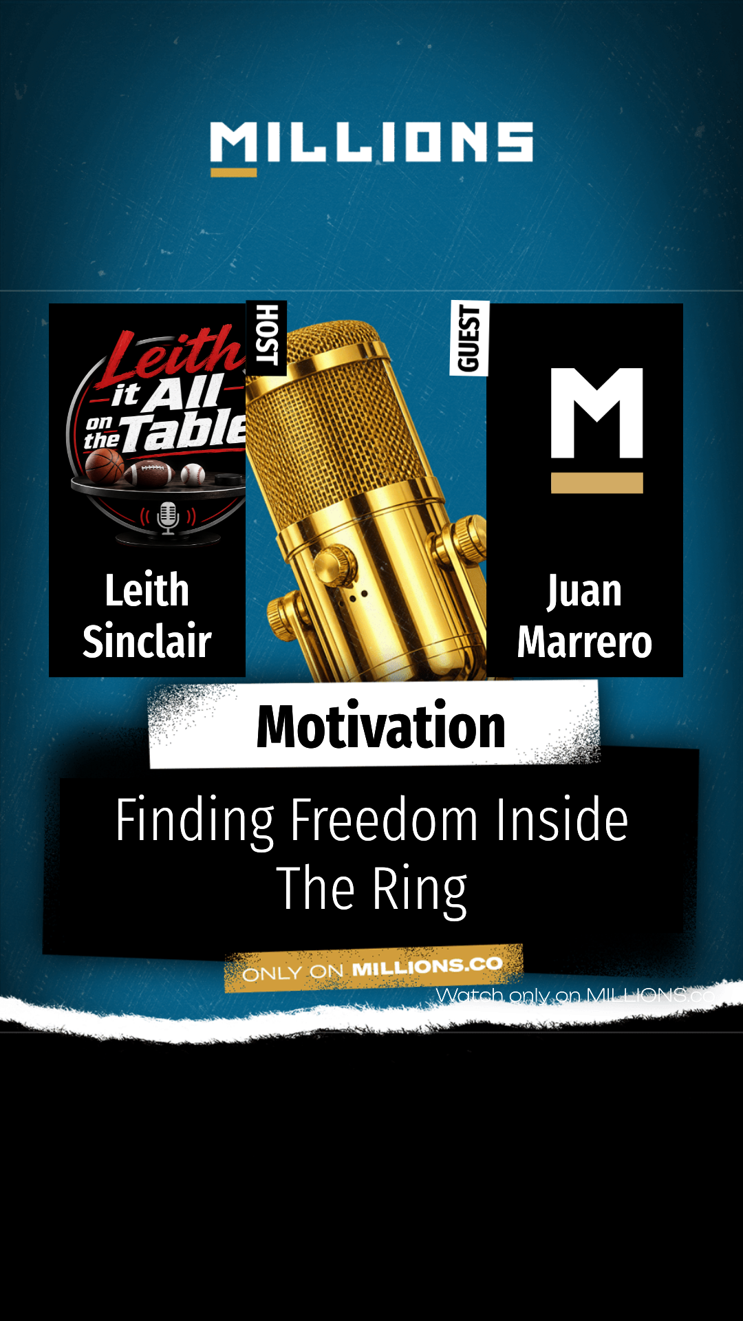 Finding Freedom Inside The Ring on MILLIONS Finding Freedom Inside The Ring