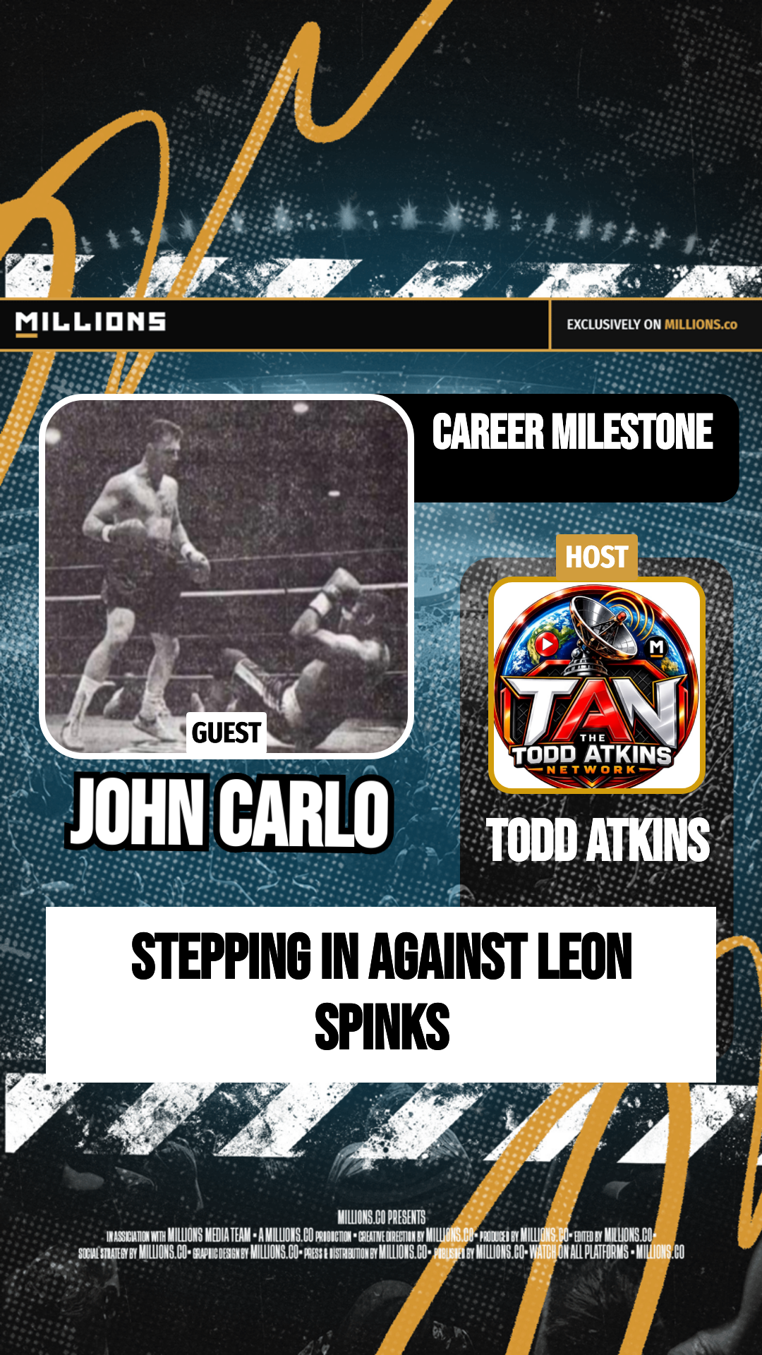 Stepping In Against Leon Spinks on MILLIONS Stepping In Against Leon Spinks