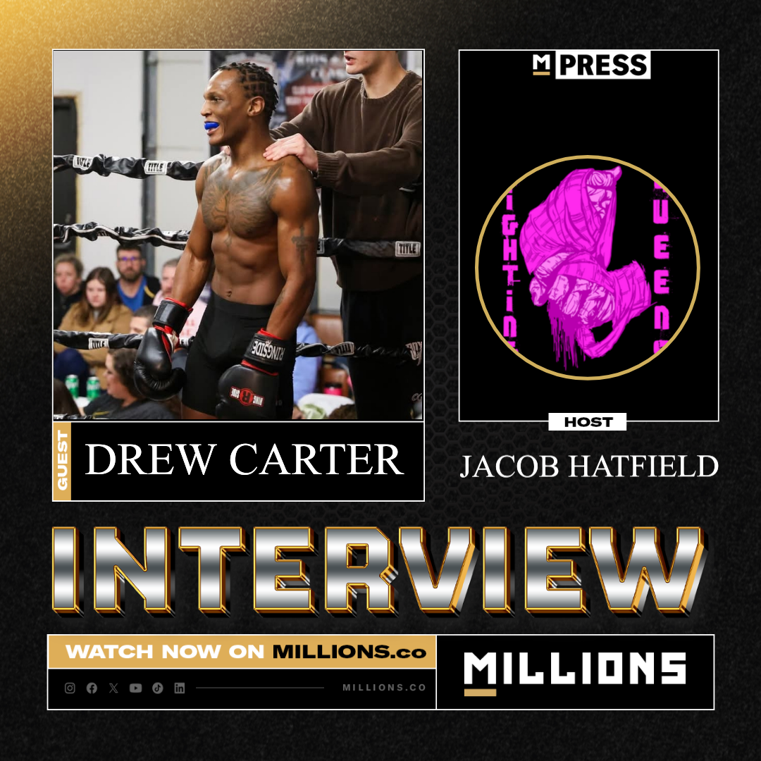 Interview with Drew Carter on MILLIONS Interview with Drew Carter