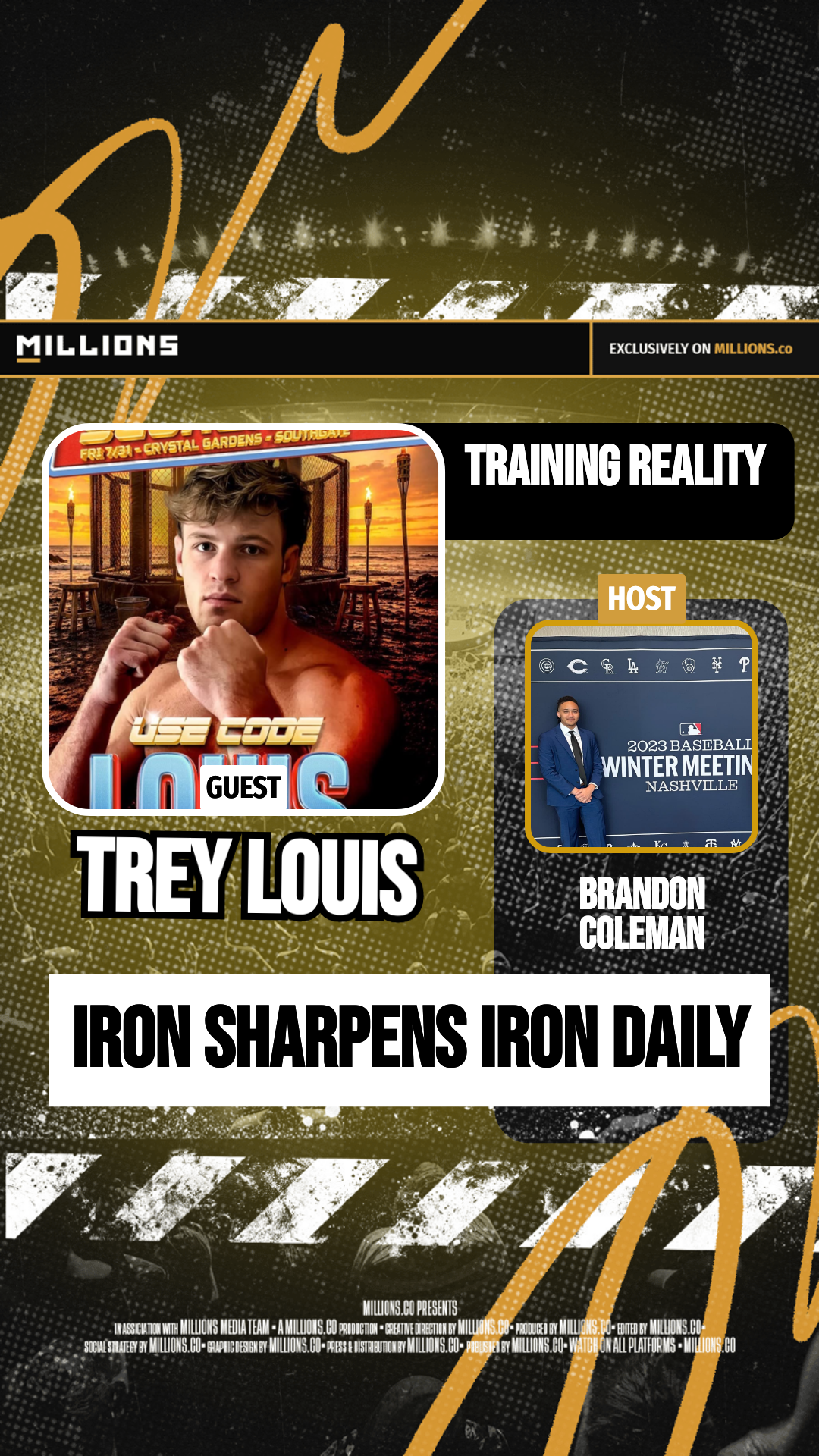 Iron Sharpens Iron Daily on MILLIONS Iron Sharpens Iron Daily
