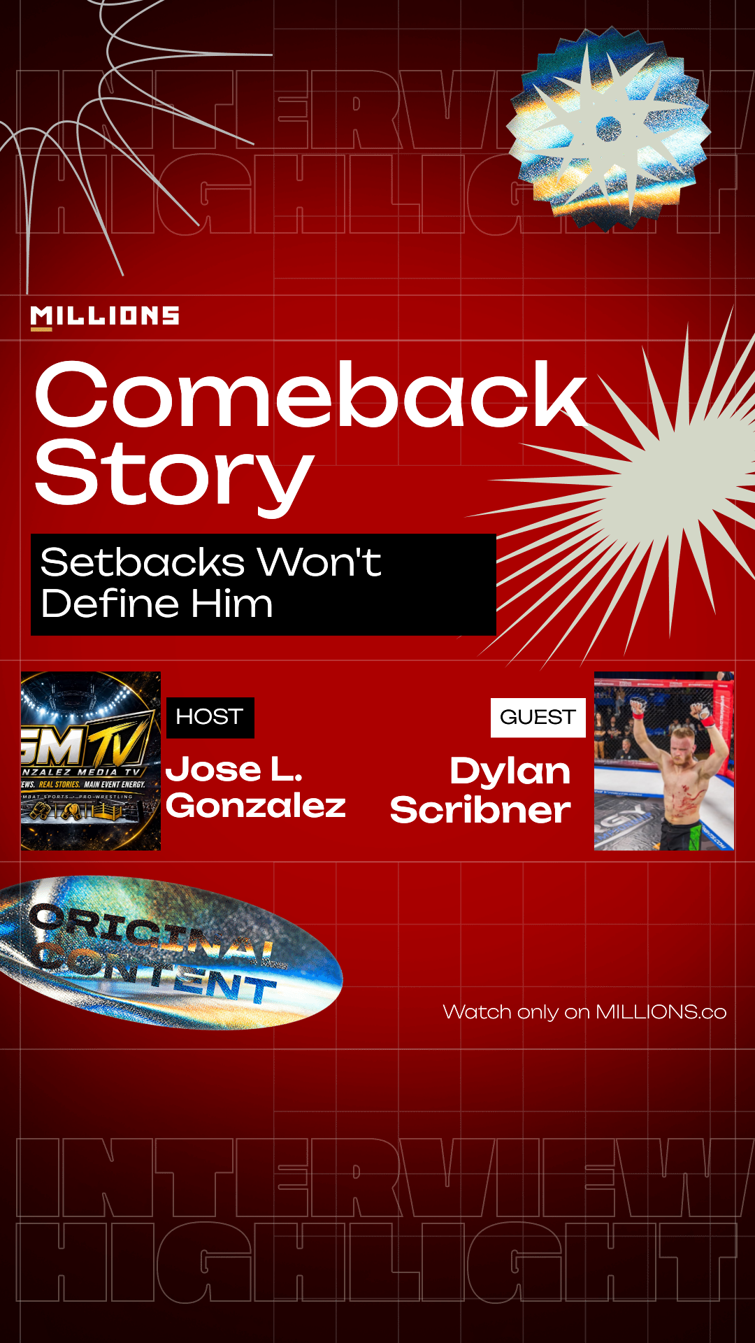 Setbacks Won't Define Him