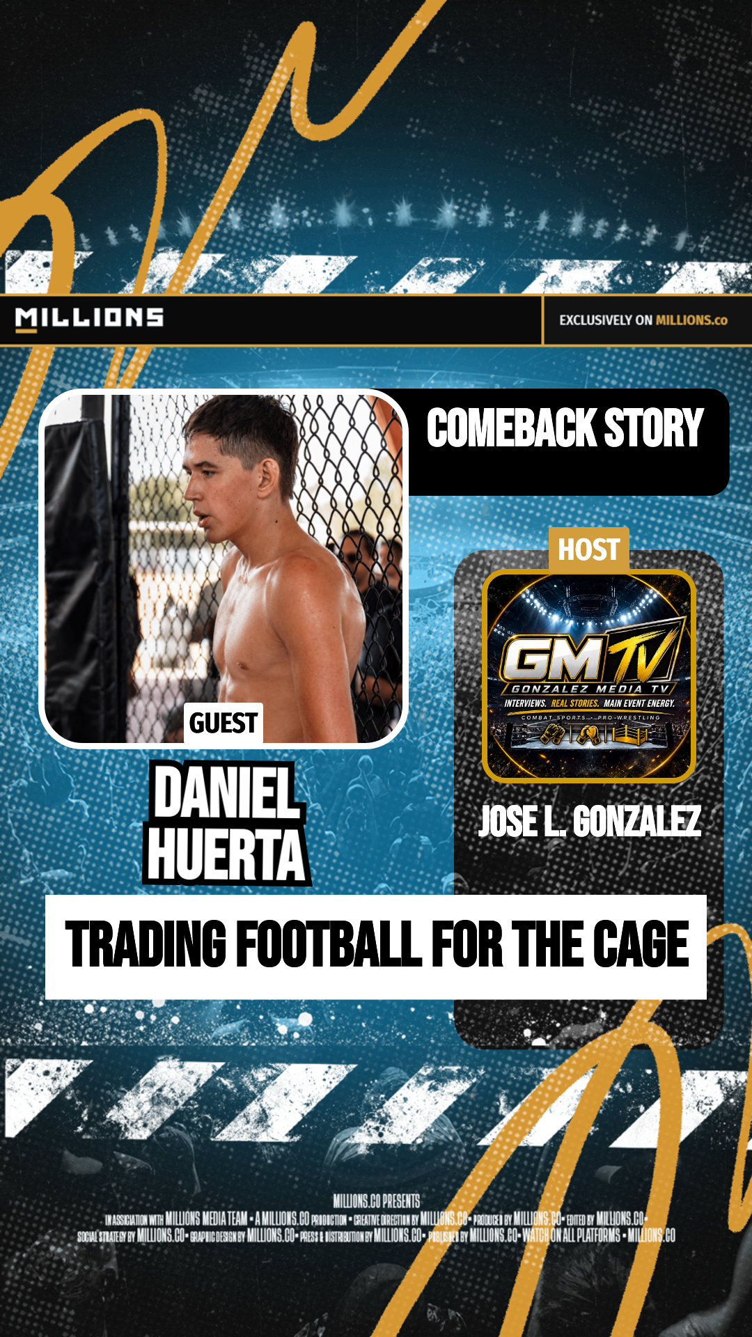 Trading Football For The Cage