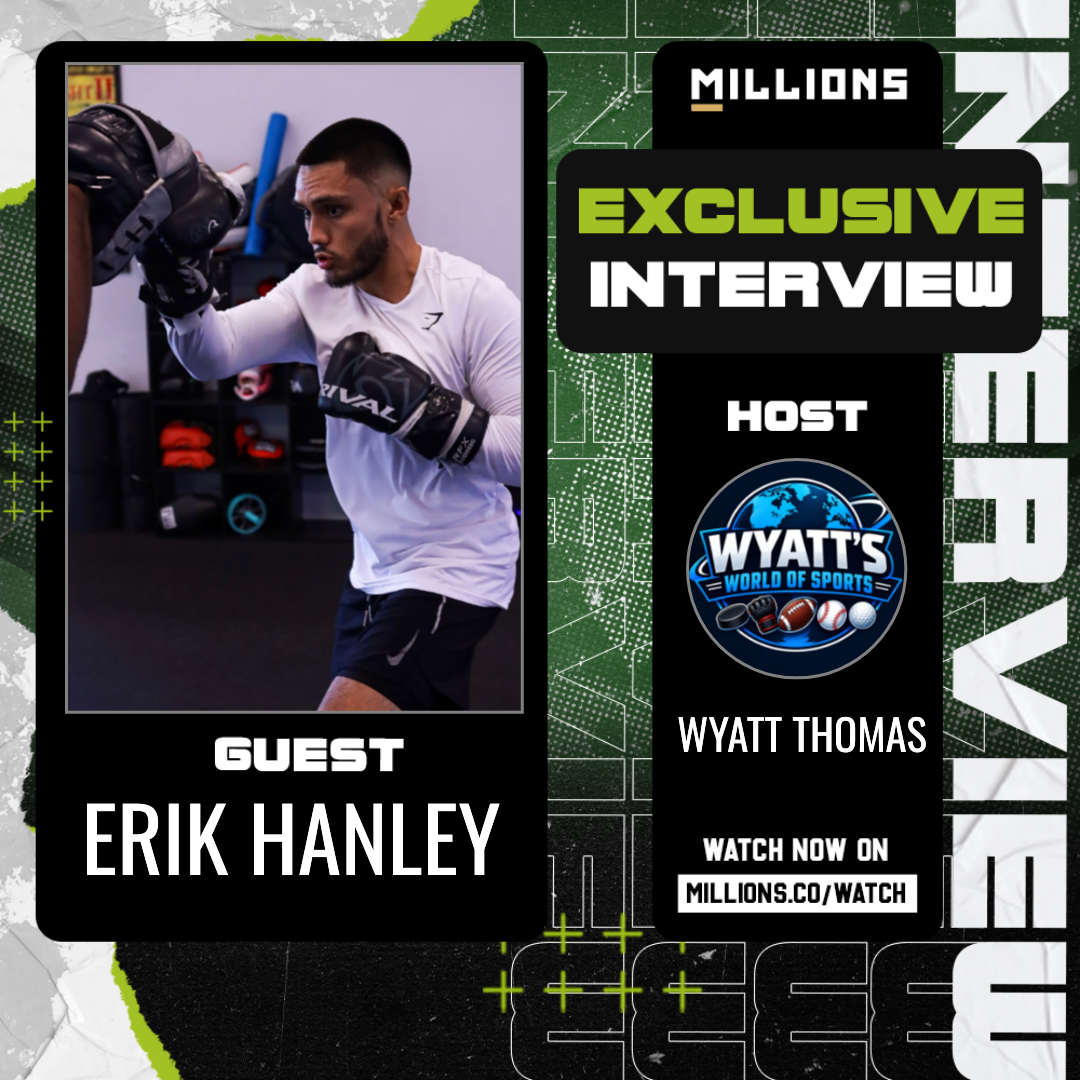Interview with Erik Hanley on MILLIONS Interview with Erik Hanley