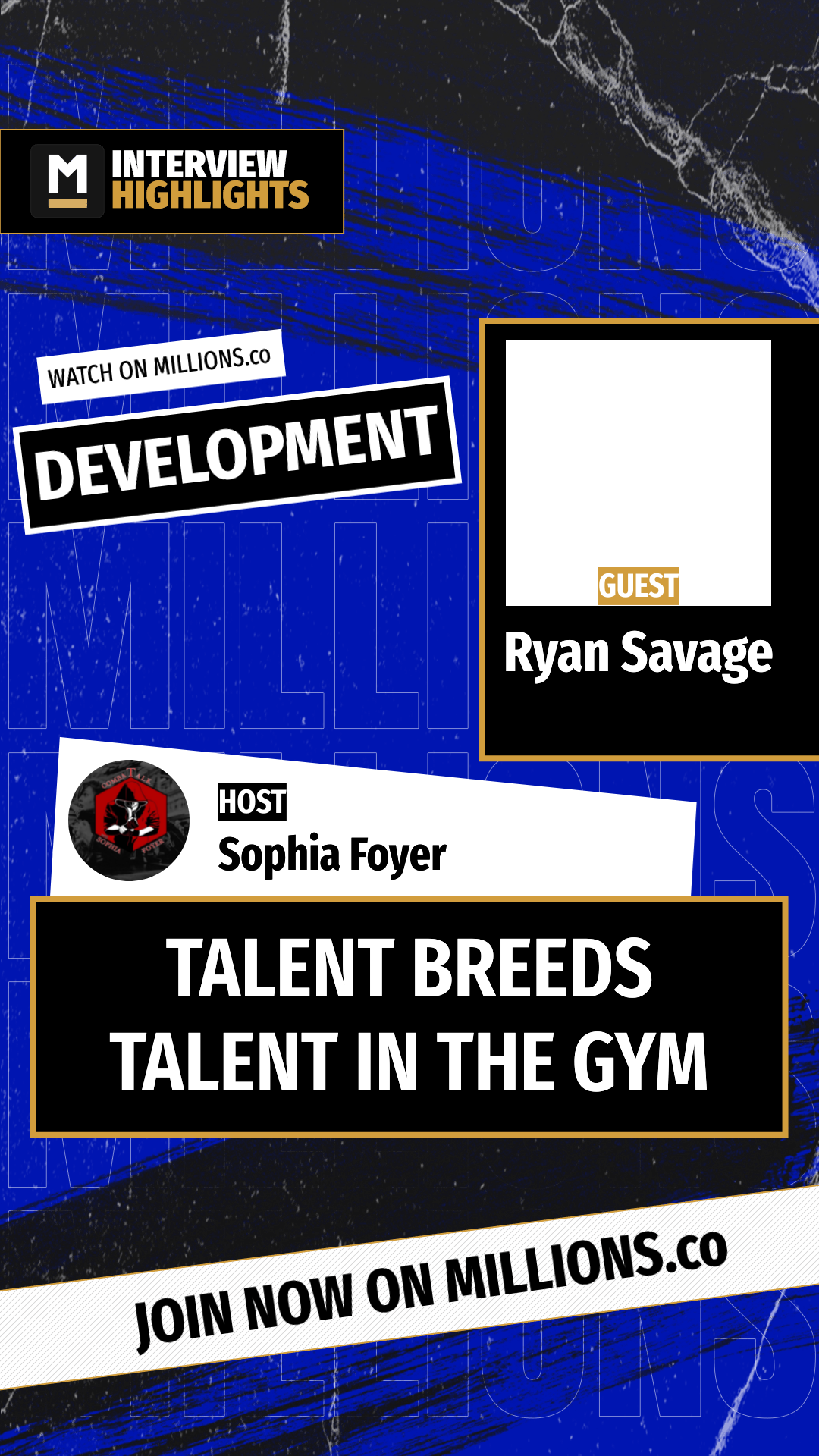 Talent Breeds Talent In The Gym on MILLIONS Talent Breeds Talent In The Gym
