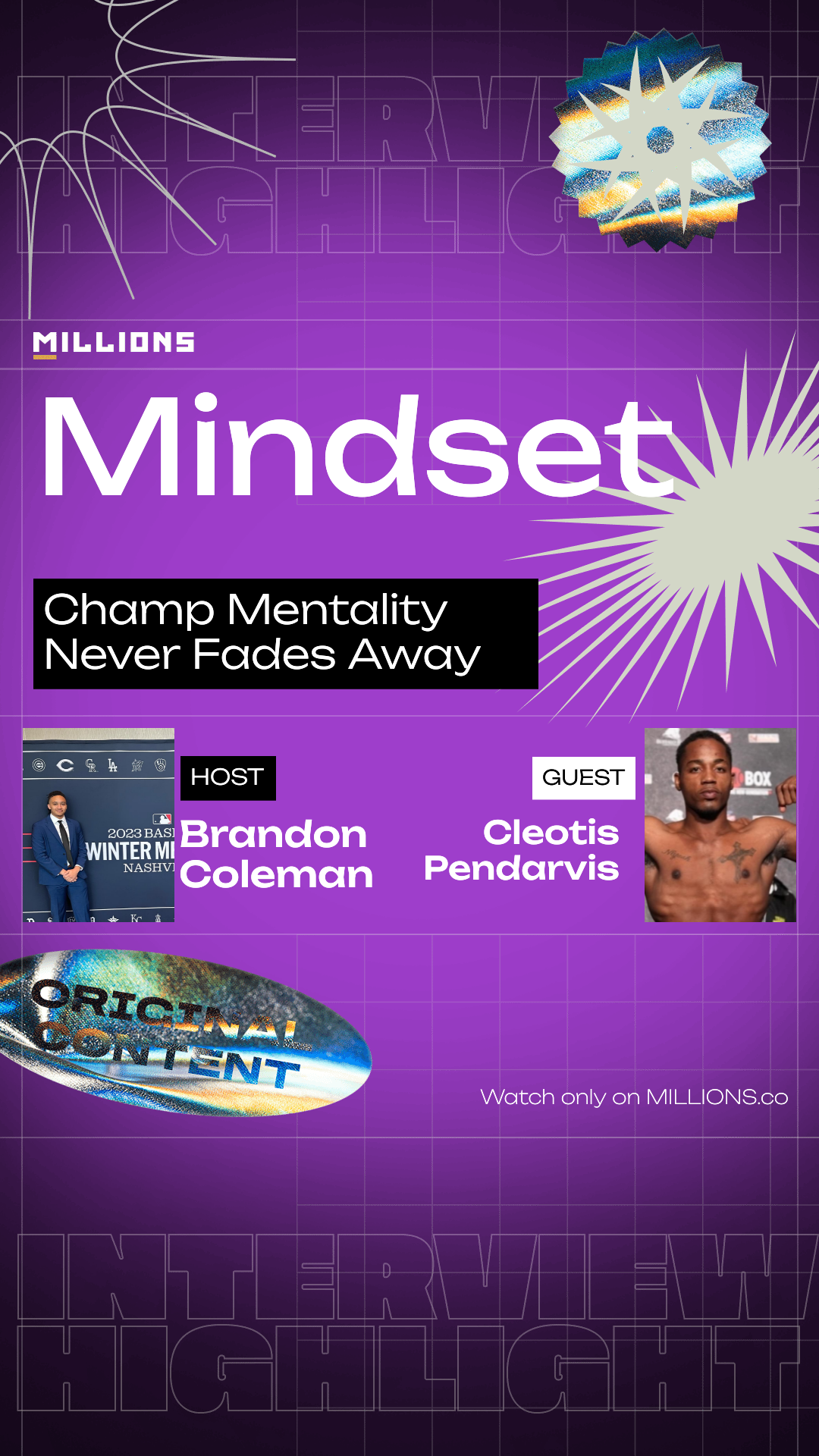 Champ Mentality Never Fades Away