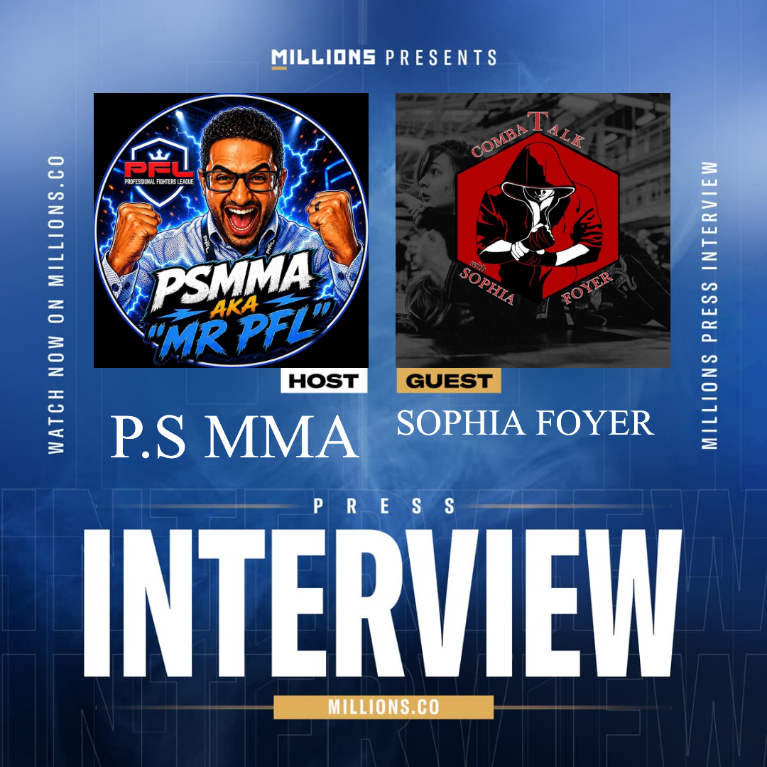 Interview with Sophia Foyer on MILLIONS Interview with Sophia Foyer