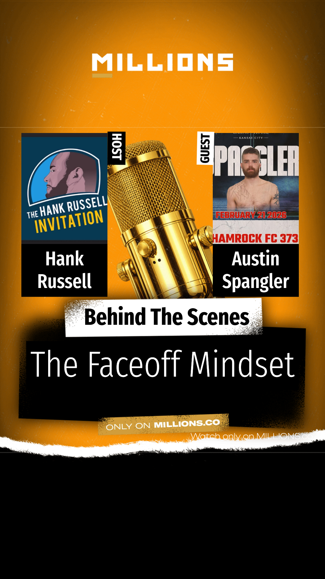 The Faceoff Mindset on MILLIONS The Faceoff Mindset