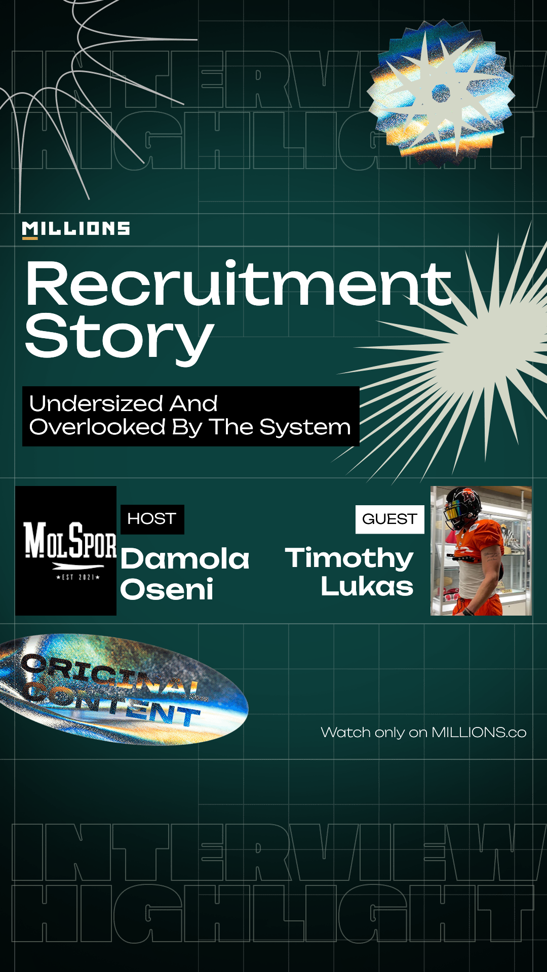 Undersized And Overlooked By The Sy... on MILLIONS Undersized And Overlooked By The Sy...
