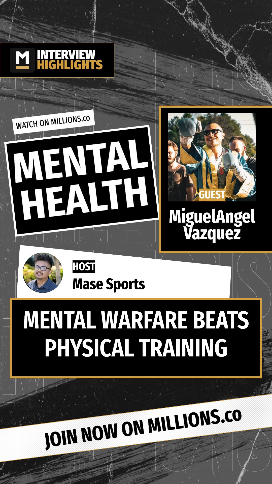 Mental Warfare Beats Physical Train... on MILLIONS Mental Warfare Beats Physical Train...