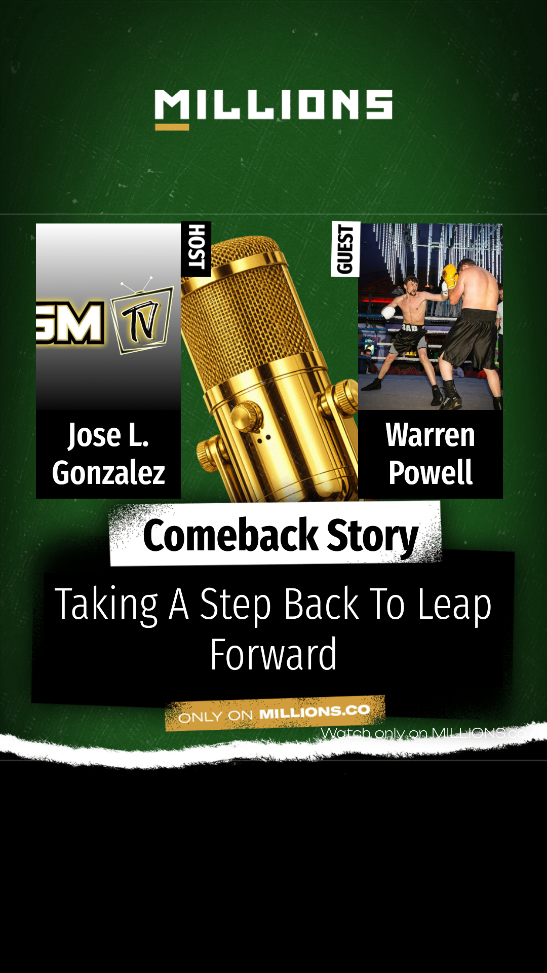 Taking A Step Back To Leap Forward on MILLIONS Taking A Step Back To Leap Forward