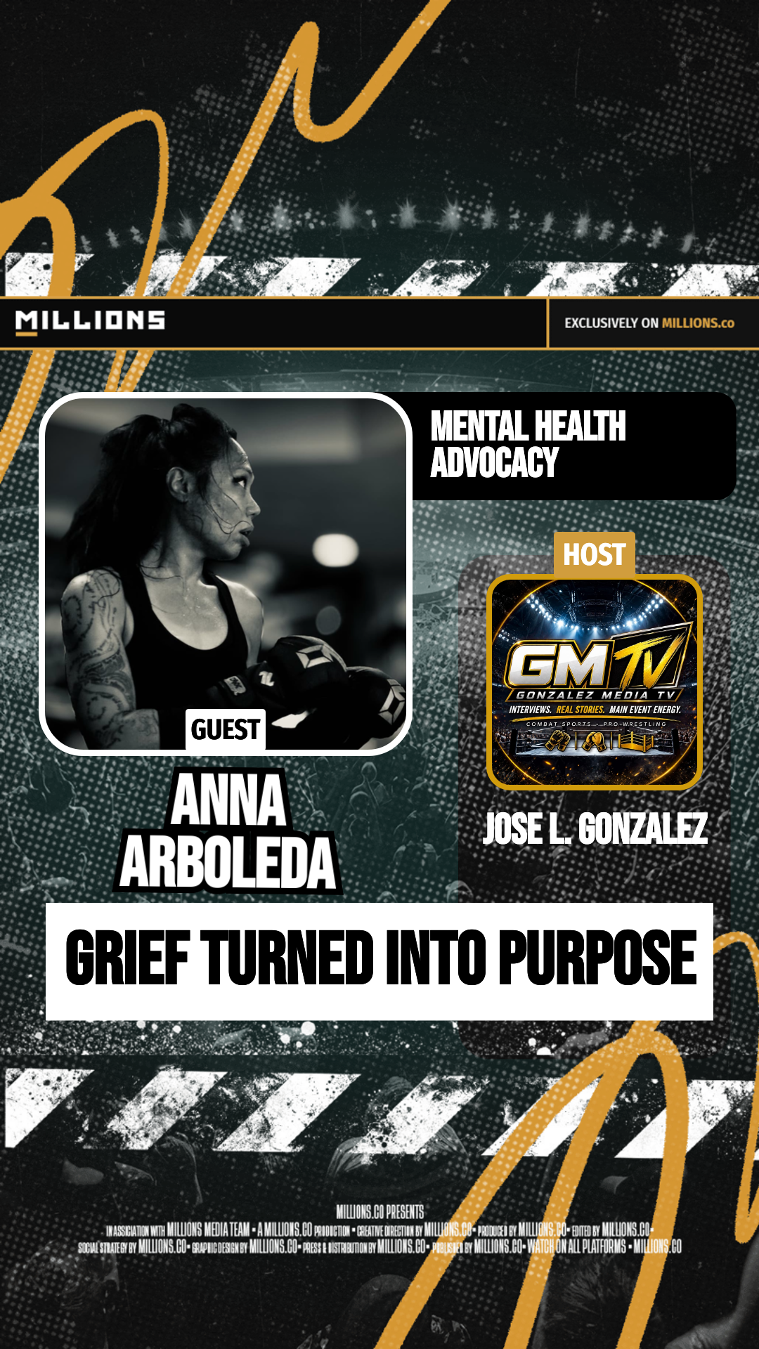 Grief Turned Into Purpose on MILLIONS Grief Turned Into Purpose