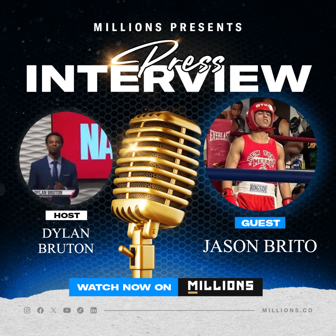 Interview with Jason Brito on MILLIONS Interview with Jason Brito