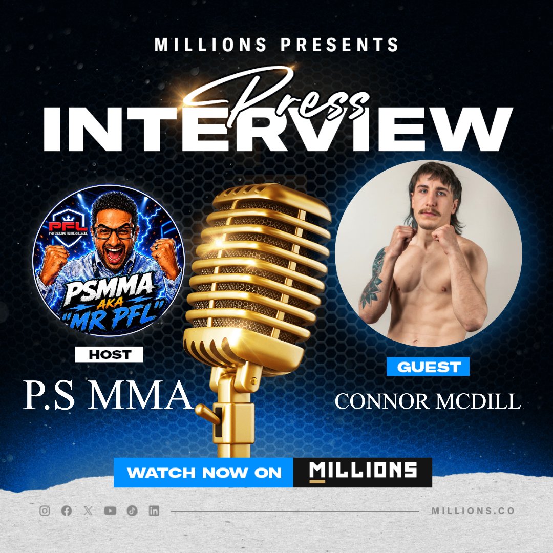 Interview with Connor McDill on MILLIONS Interview with Connor McDill