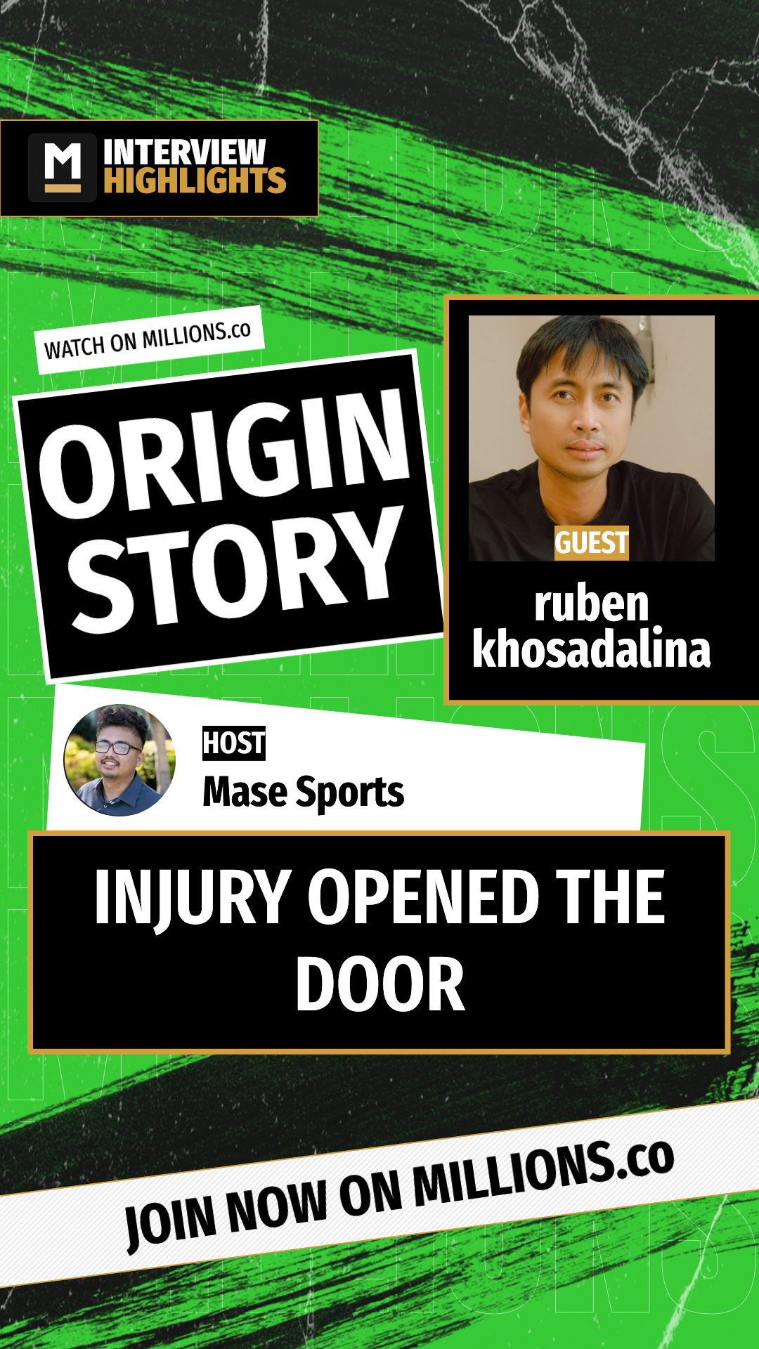 Injury Opened The Door on MILLIONS Injury Opened The Door