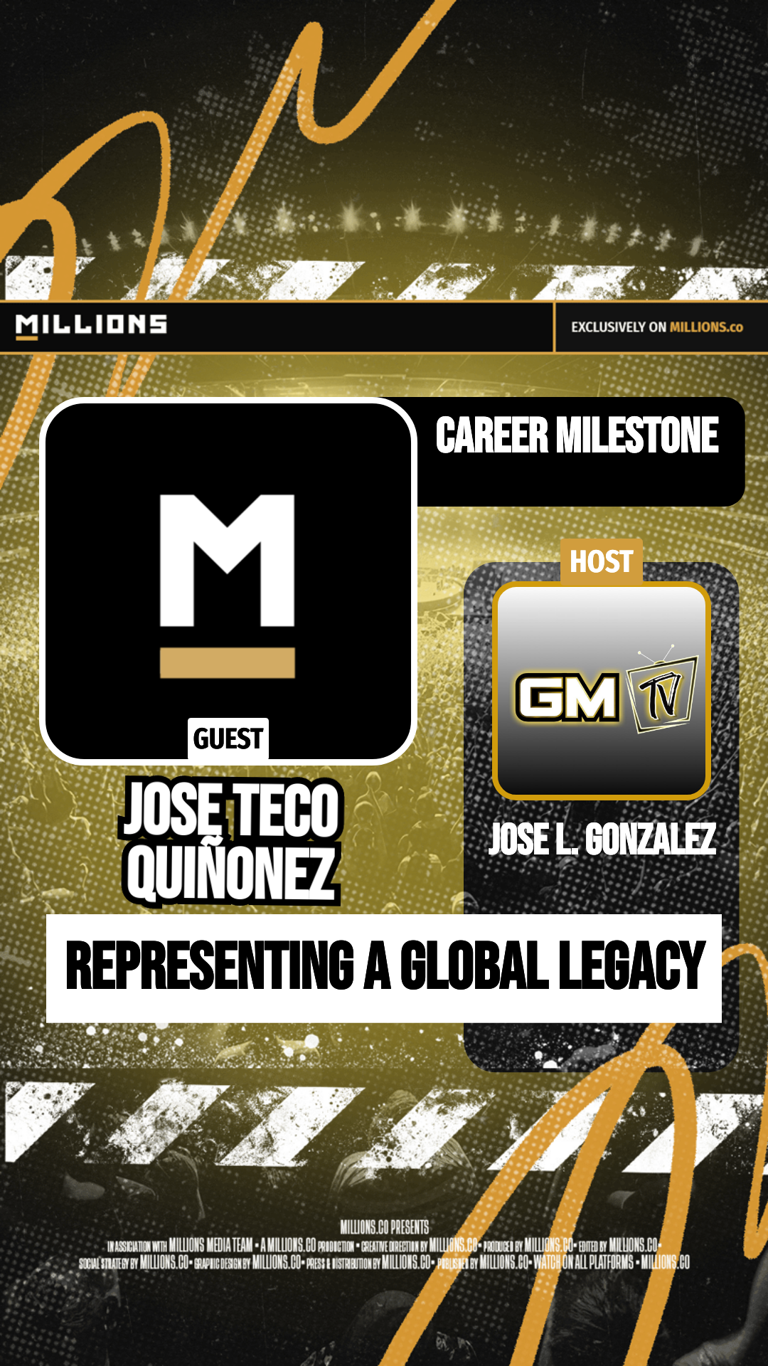 Representing A Global Legacy on MILLIONS Representing A Global Legacy