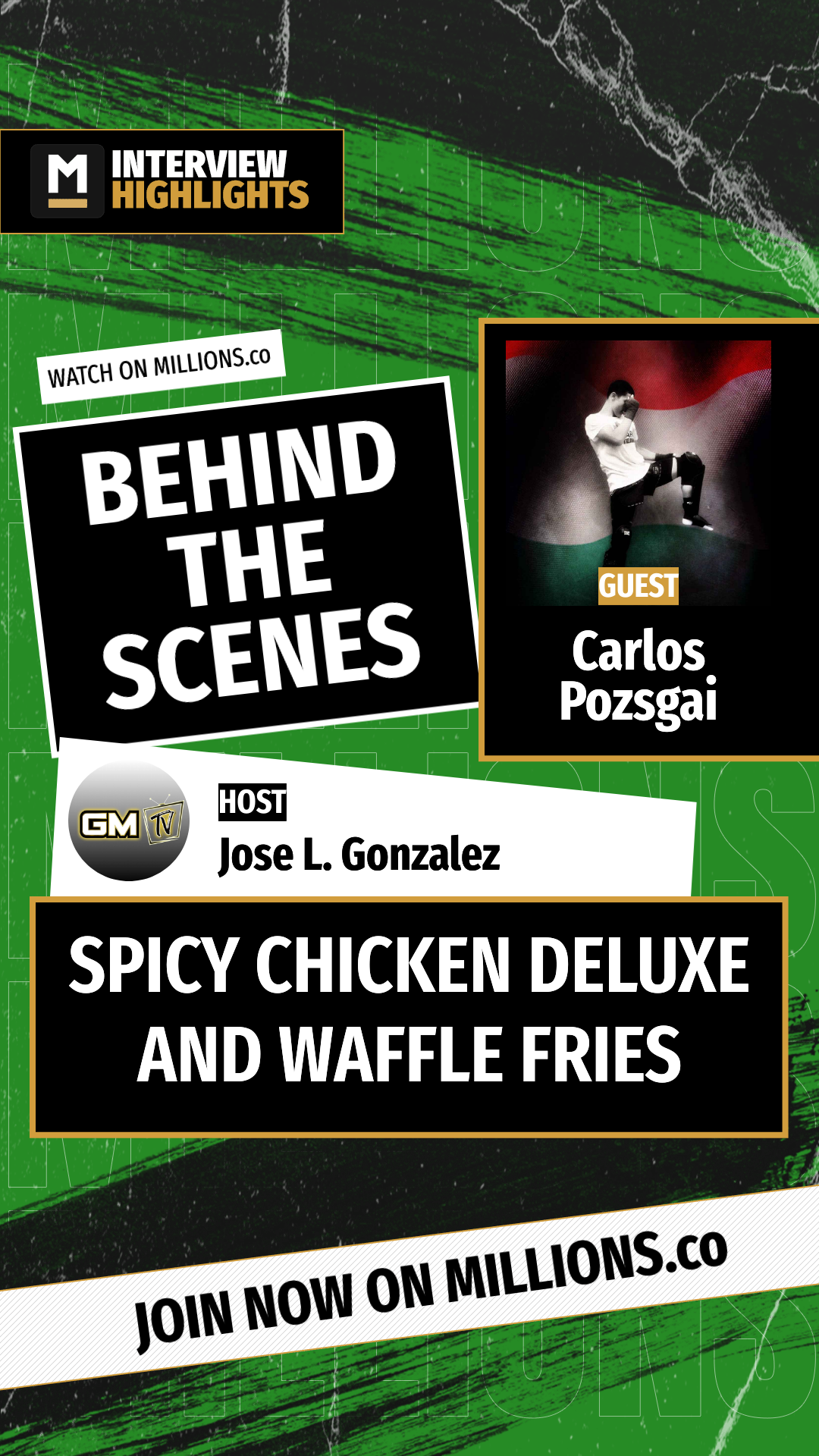 Spicy Chicken Deluxe And Waffle Fri... on MILLIONS Spicy Chicken Deluxe And Waffle Fri...