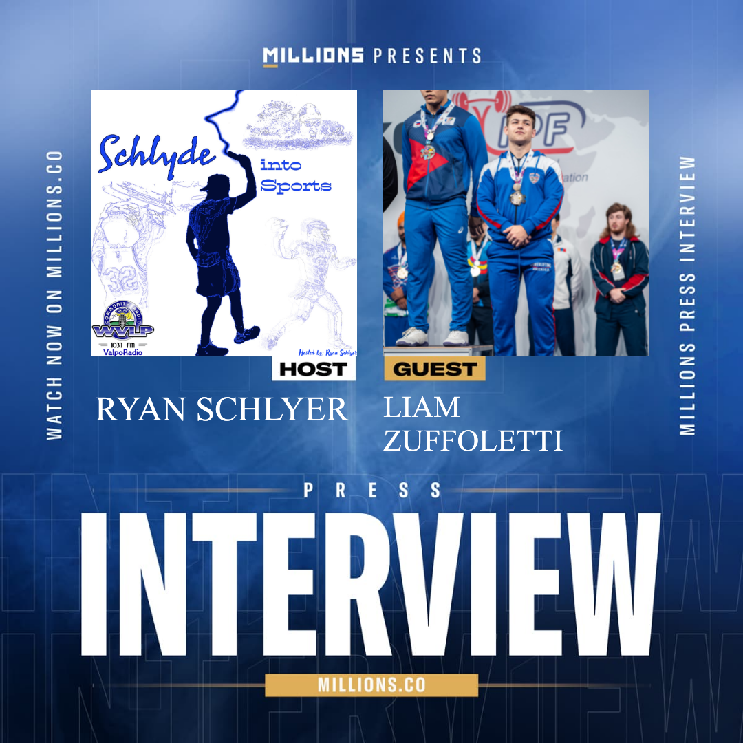 Interview with Liam Zuffoletti on MILLIONS Interview with Liam Zuffoletti