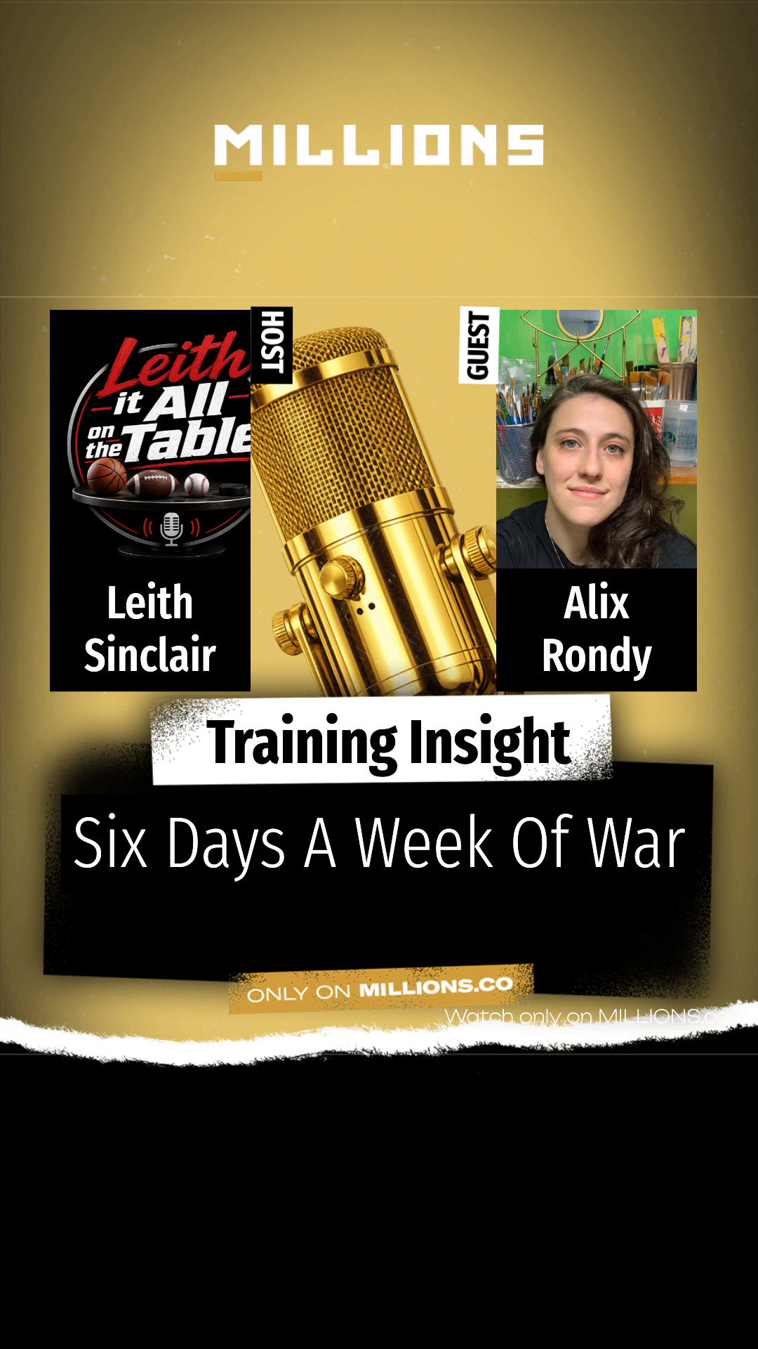 Six Days A Week Of War on MILLIONS Six Days A Week Of War