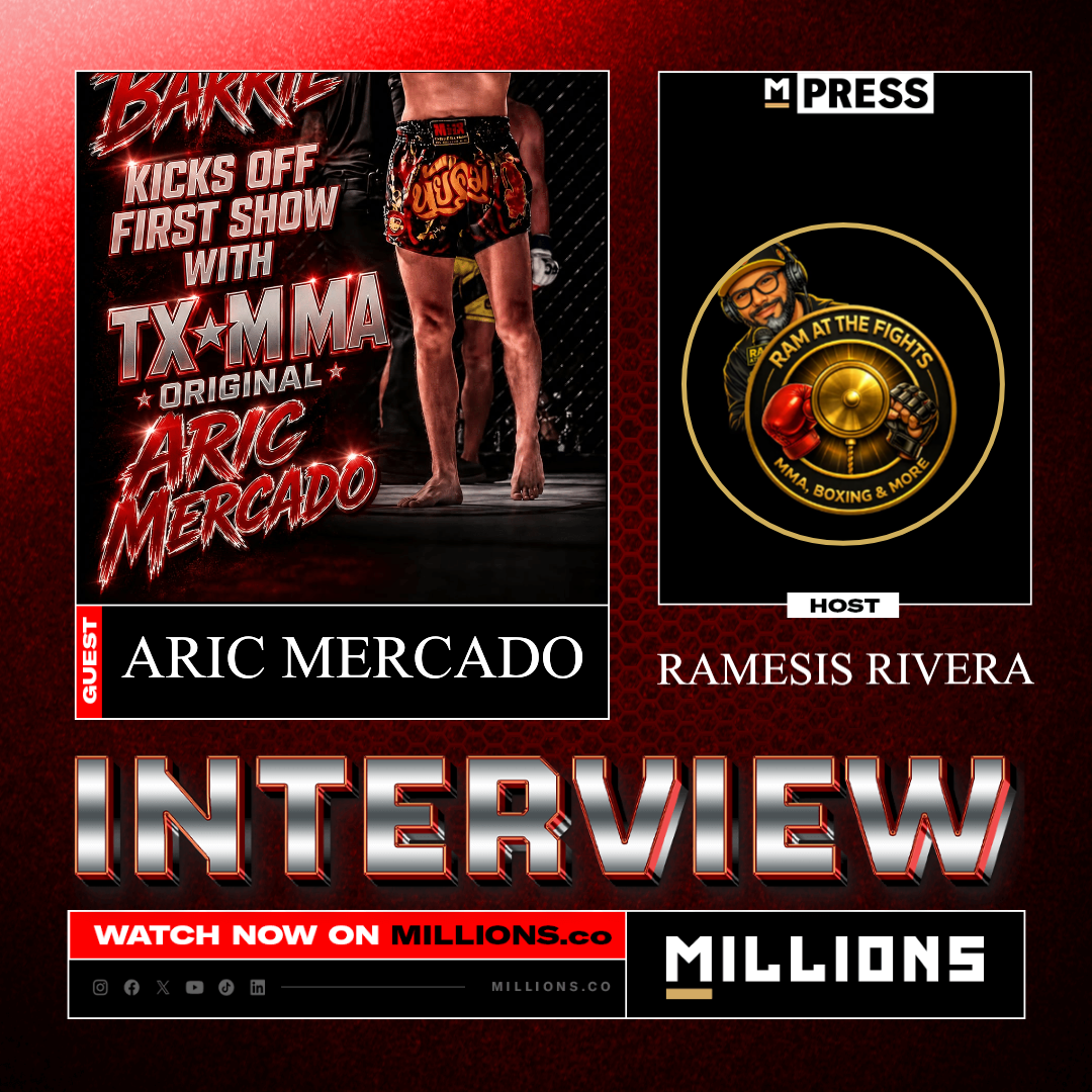 Interview with Aric Mercado on MILLIONS Interview with Aric Mercado