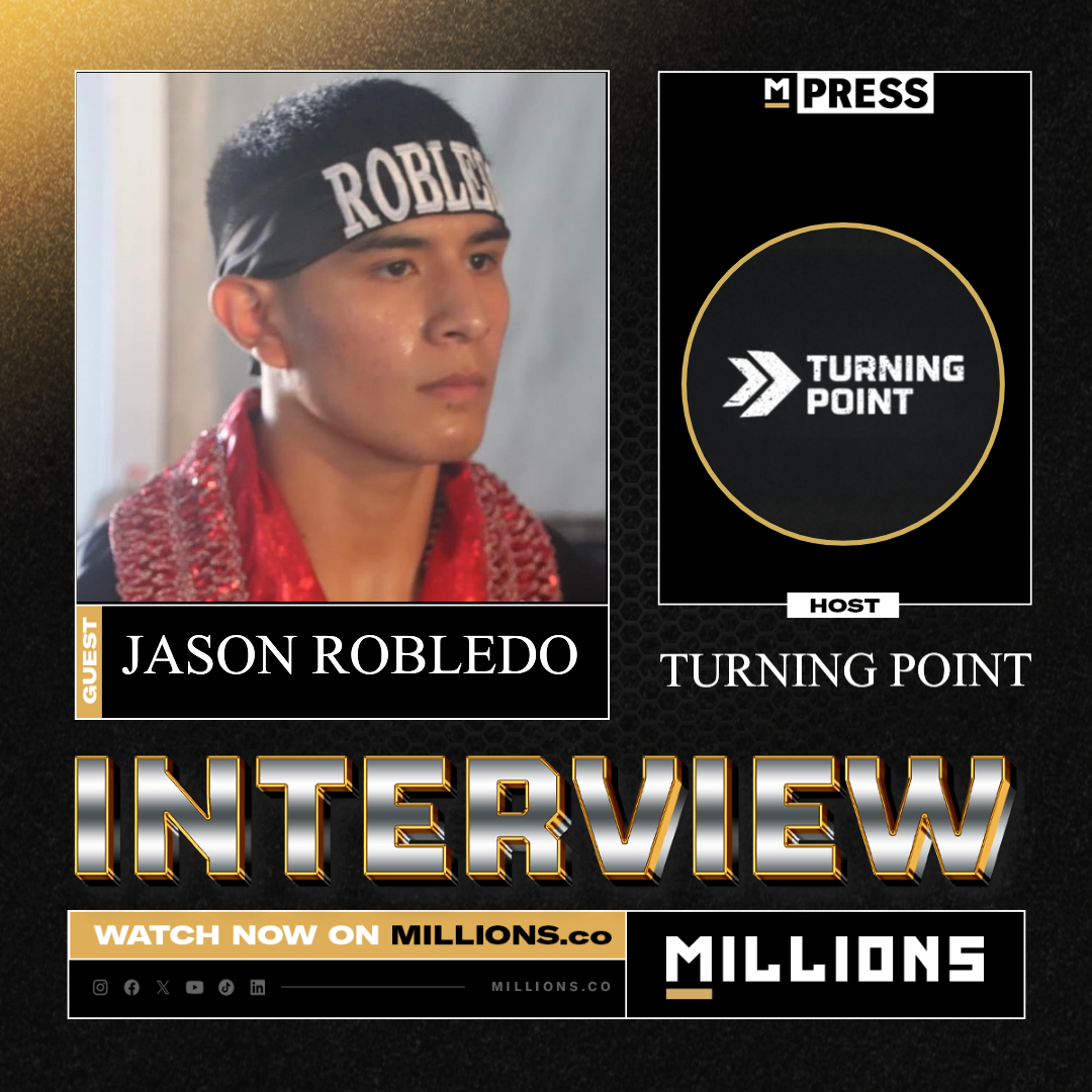 Interview with Jason Robledo on MILLIONS Interview with Jason Robledo