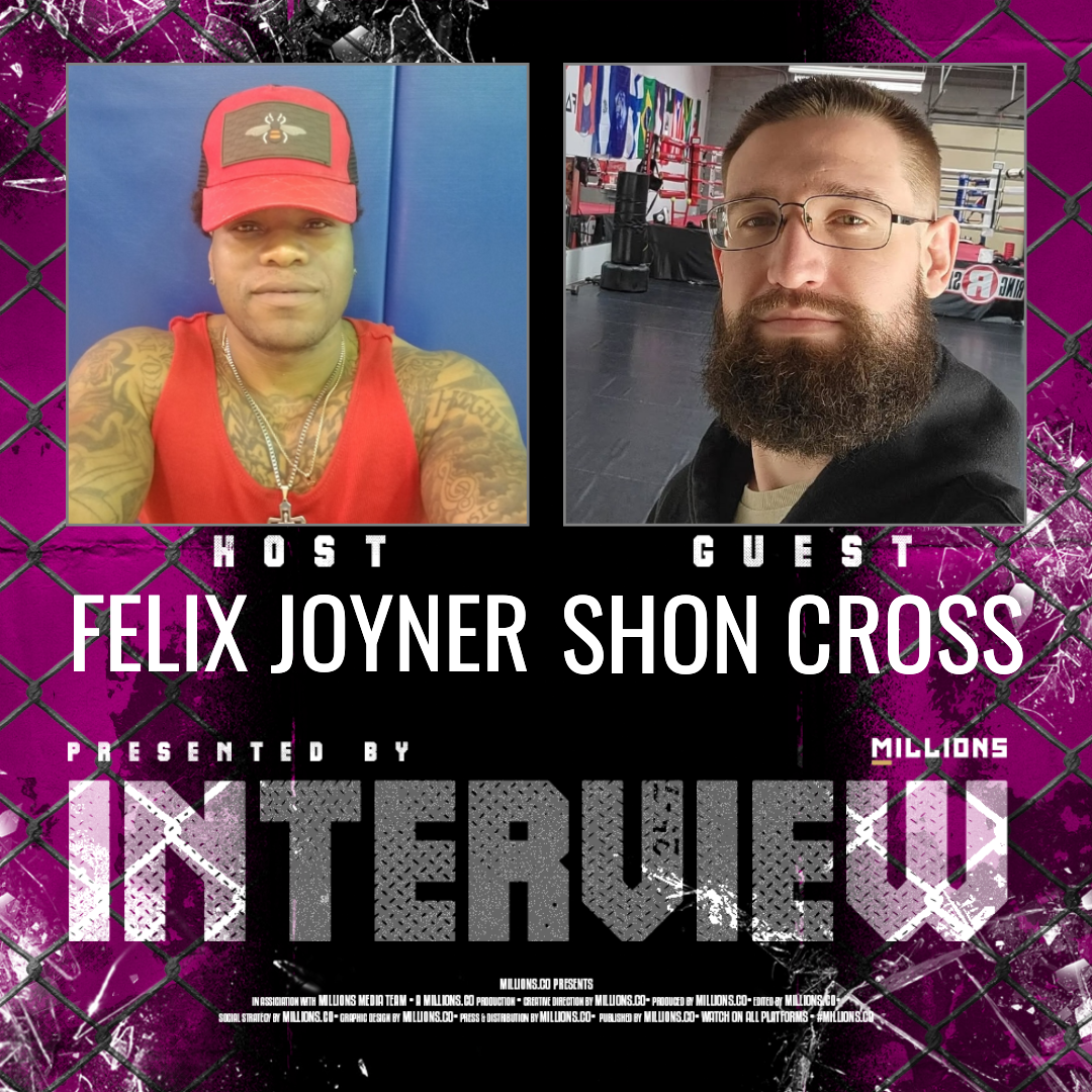 Interview with Shon Cross on MILLIONS Interview with Shon Cross