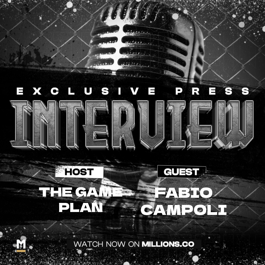 Interview with Fabio Campoli on MILLIONS Interview with Fabio Campoli