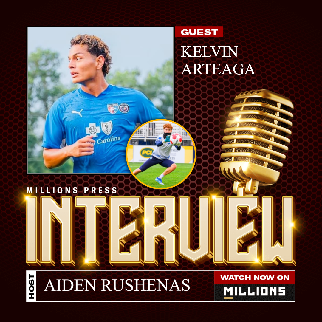 Interview with Kelvin Arteaga on MILLIONS Interview with Kelvin Arteaga