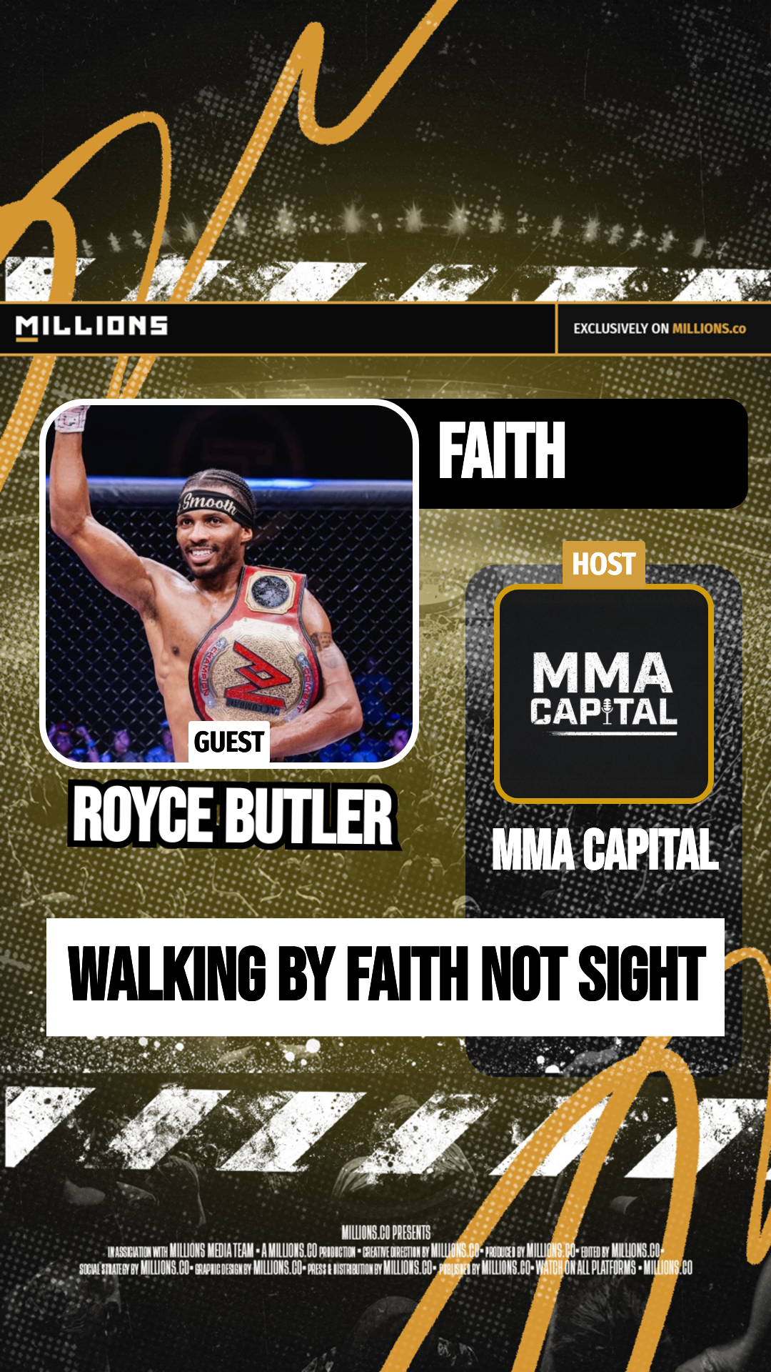 Walking By Faith Not Sight on MILLIONS Walking By Faith Not Sight