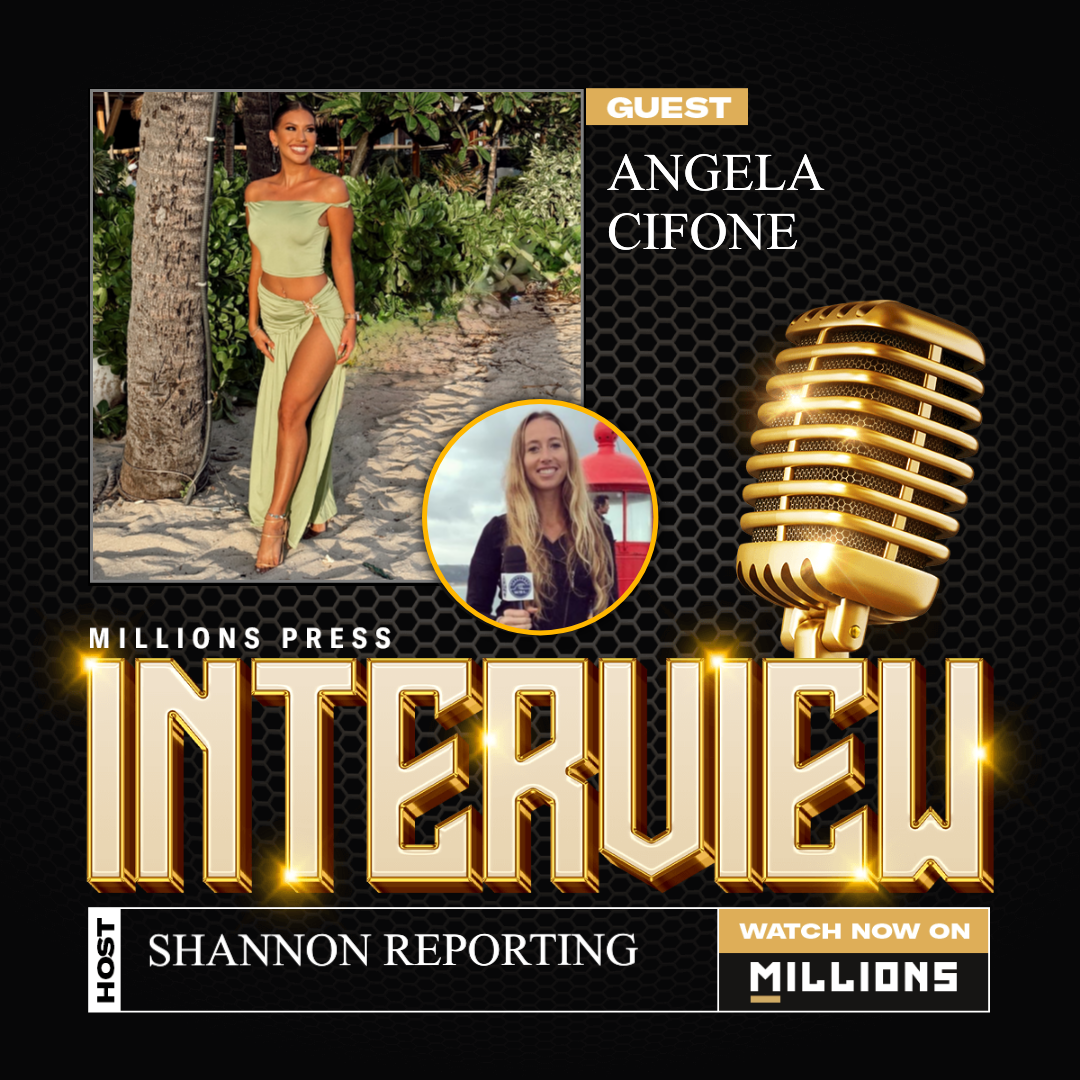 Interview with Angela Cifone on MILLIONS Interview with Angela Cifone