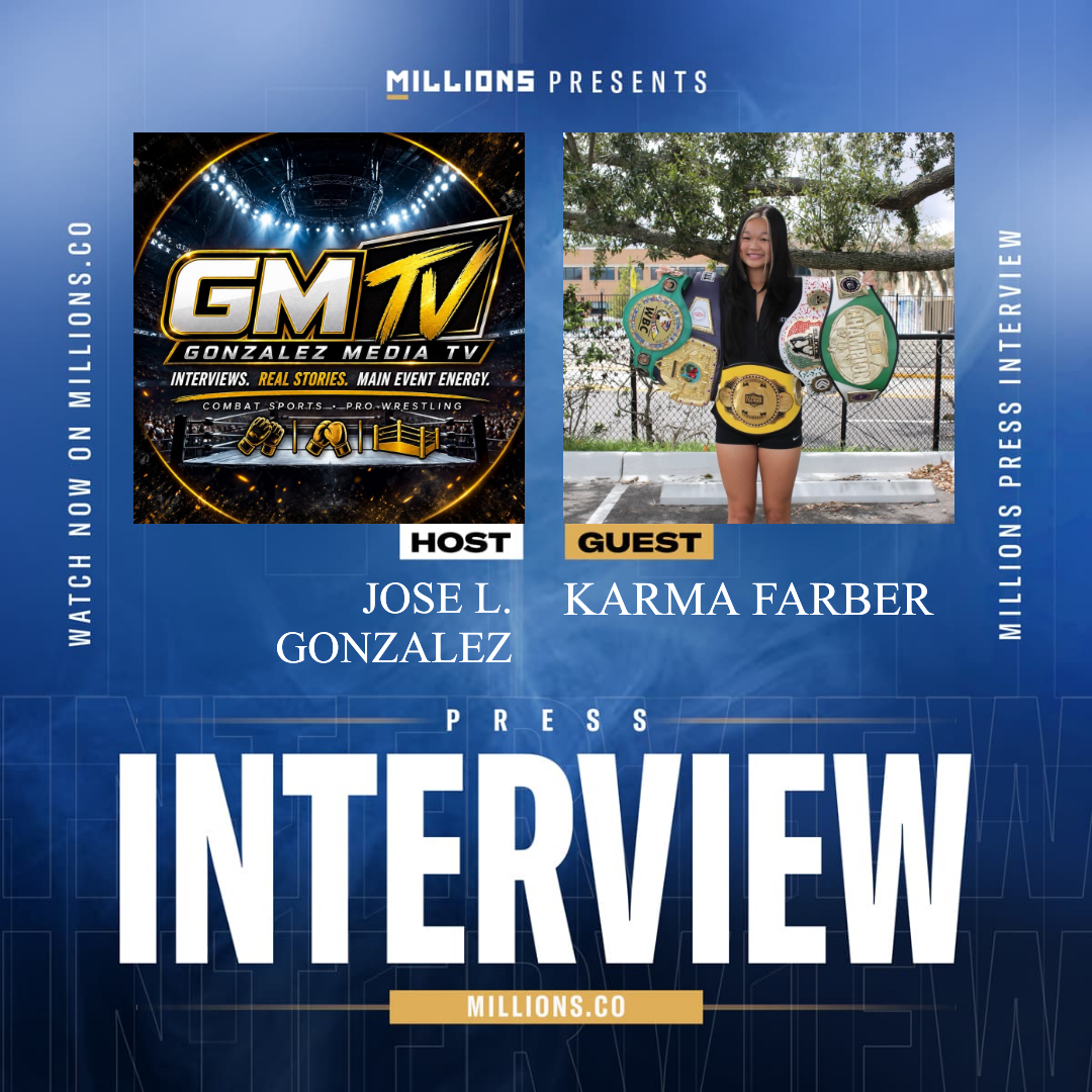 Interview with Karma Farber on MILLIONS Interview with Karma Farber