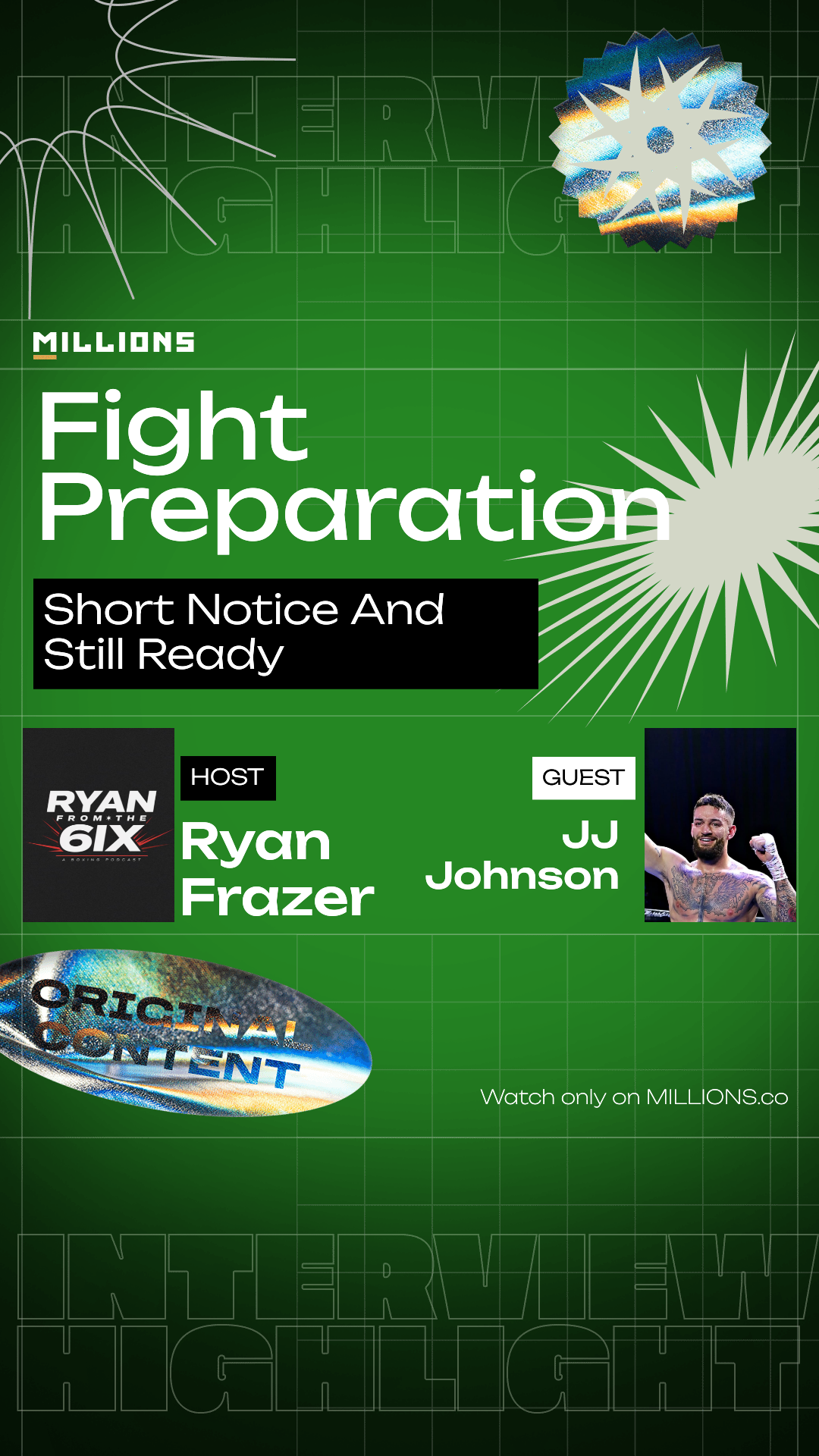 Short Notice And Still Ready on MILLIONS Short Notice And Still Ready