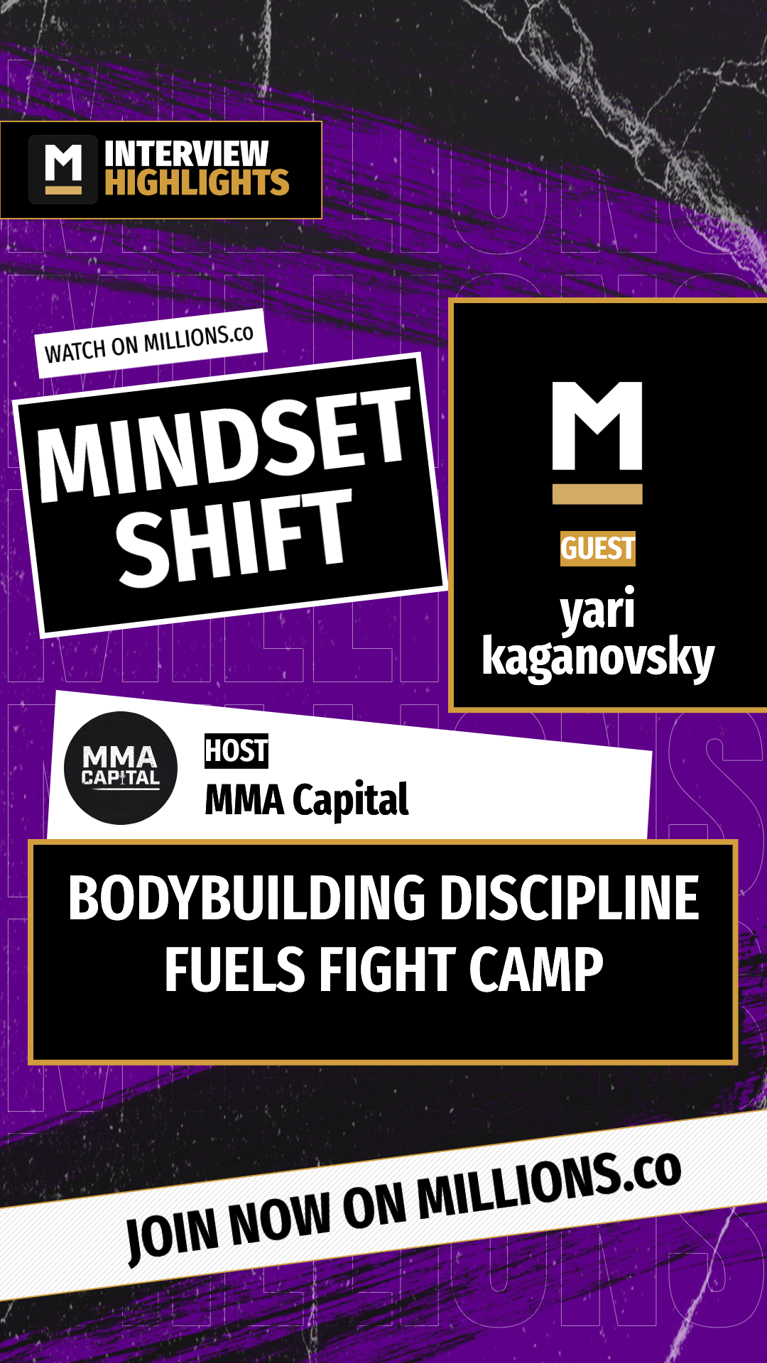 Bodybuilding Discipline Fuels Fight... on MILLIONS Bodybuilding Discipline Fuels Fight...