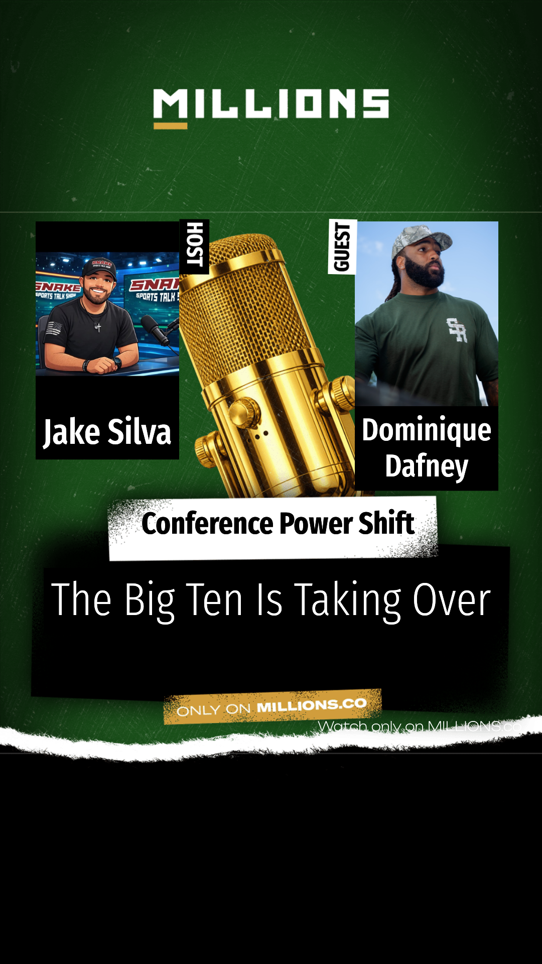 The Big Ten Is Taking Over on MILLIONS The Big Ten Is Taking Over
