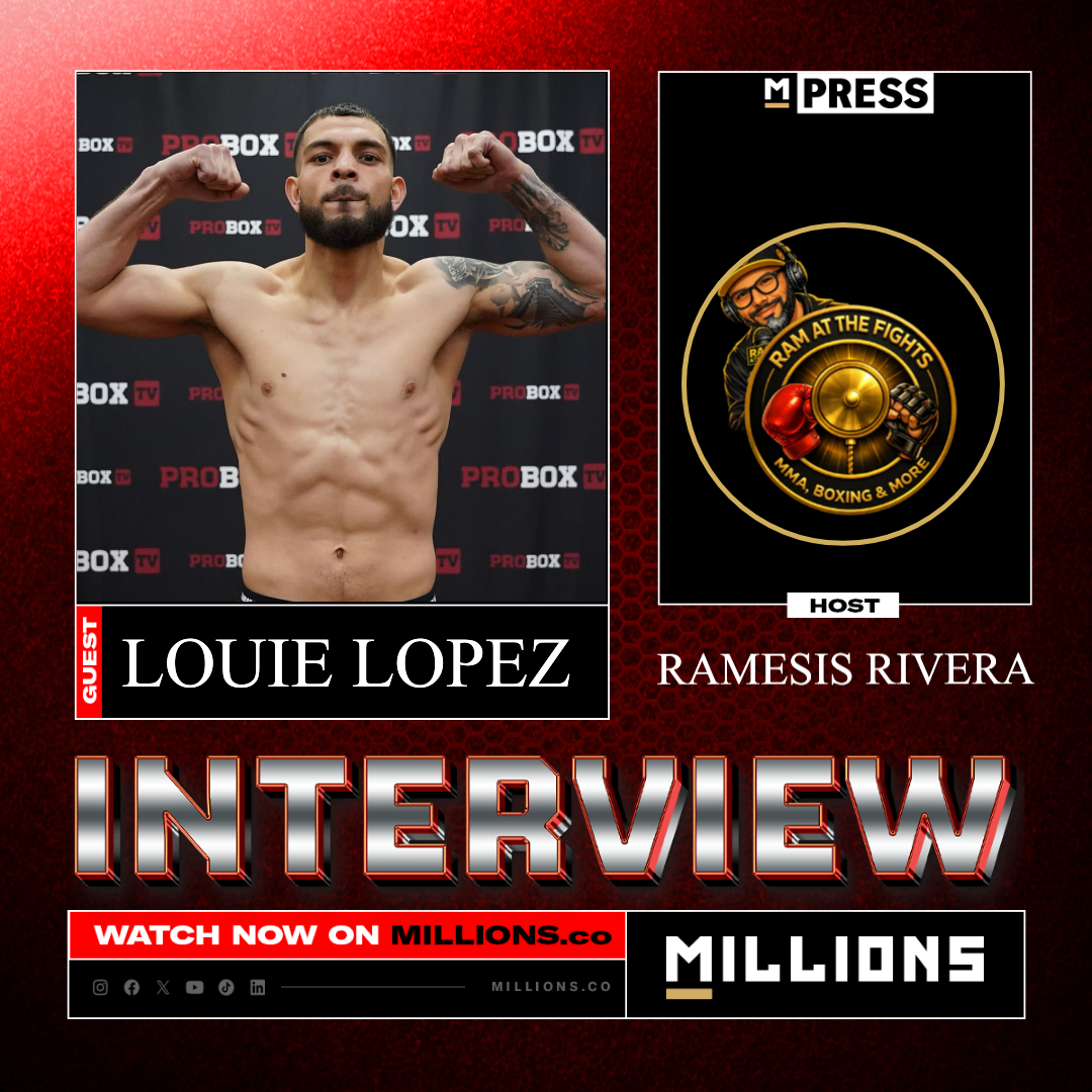 Interview with Louie Lopez on MILLIONS Interview with Louie Lopez