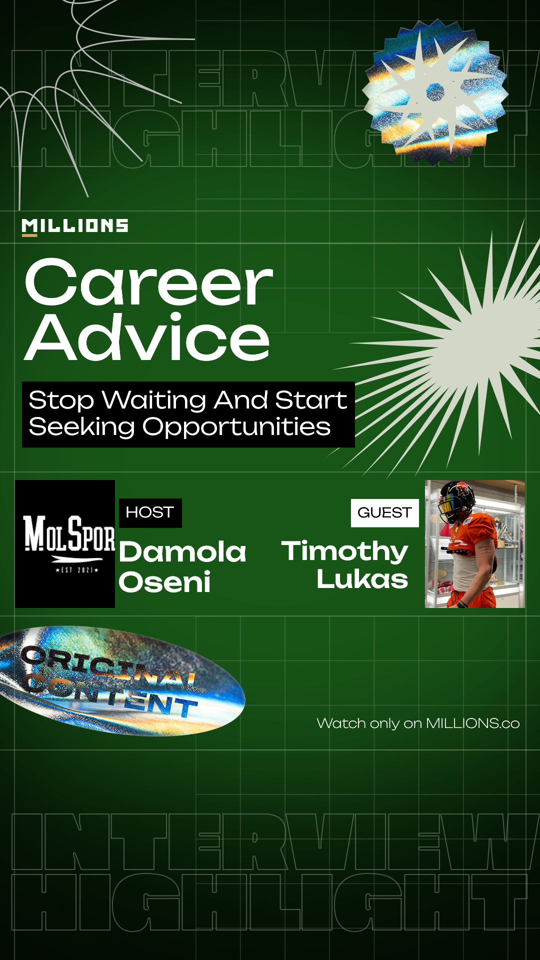 Stop Waiting And Start Seeking Oppo... on MILLIONS Stop Waiting And Start Seeking Oppo...