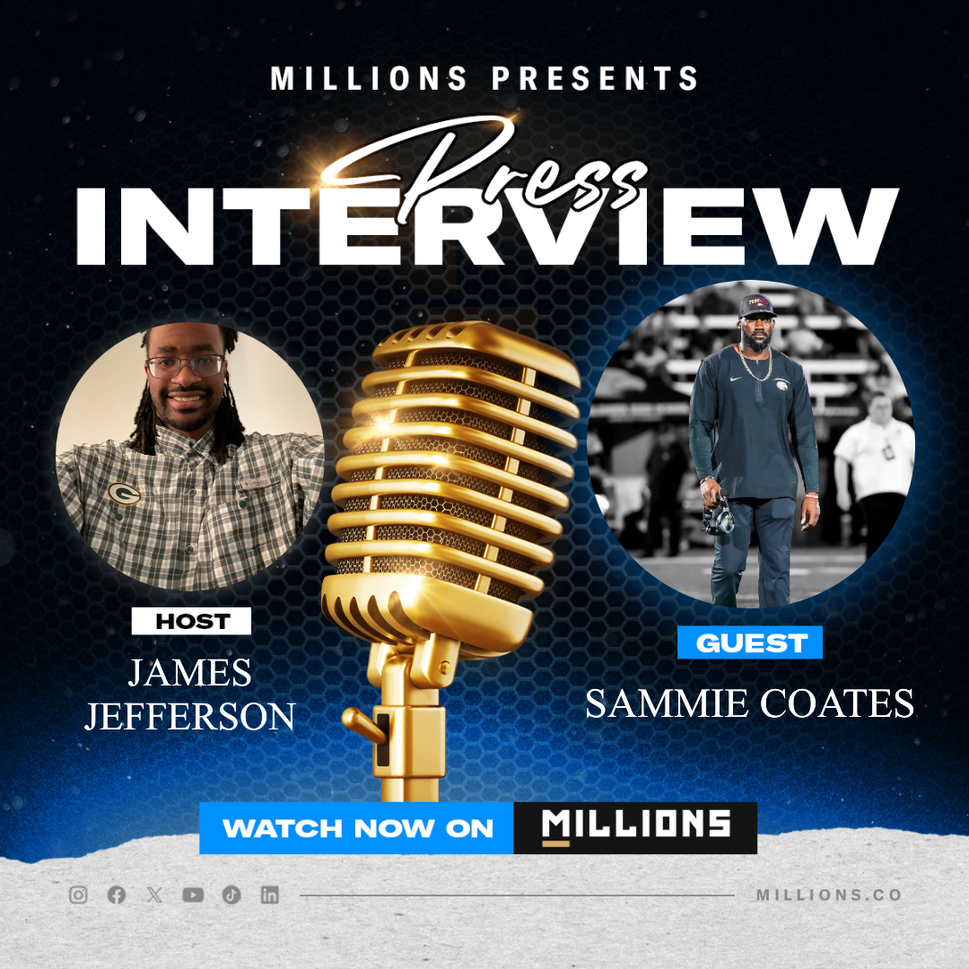 Interview with Sammie Coates on MILLIONS Interview with Sammie Coates