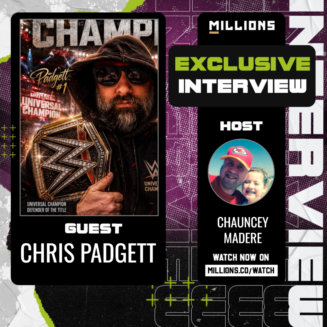 Interview with Chris padgett on MILLIONS Interview with Chris padgett