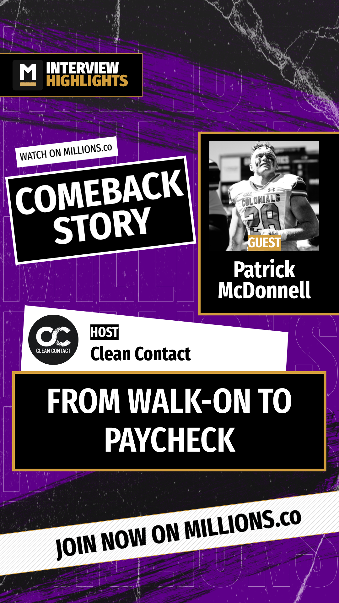 From Walk-On To Paycheck