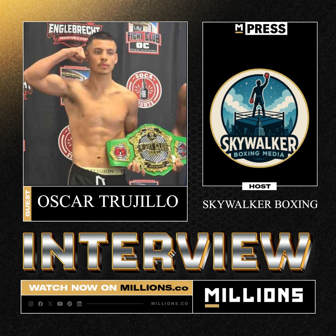 Interview with Oscar Trujillo on MILLIONS Interview with Oscar Trujillo