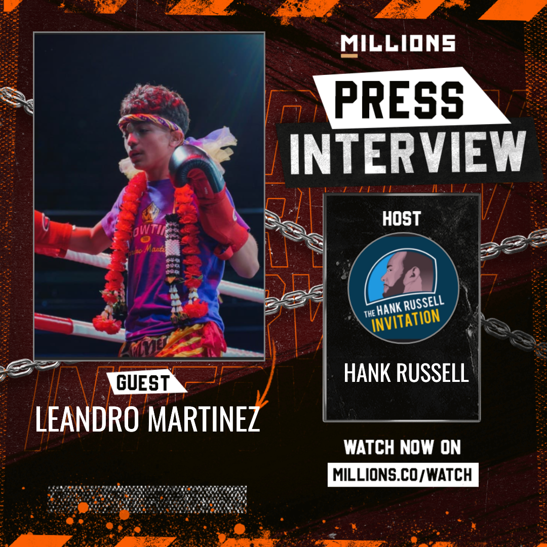 Interview with Leandro Martinez on MILLIONS Interview with Leandro Martinez