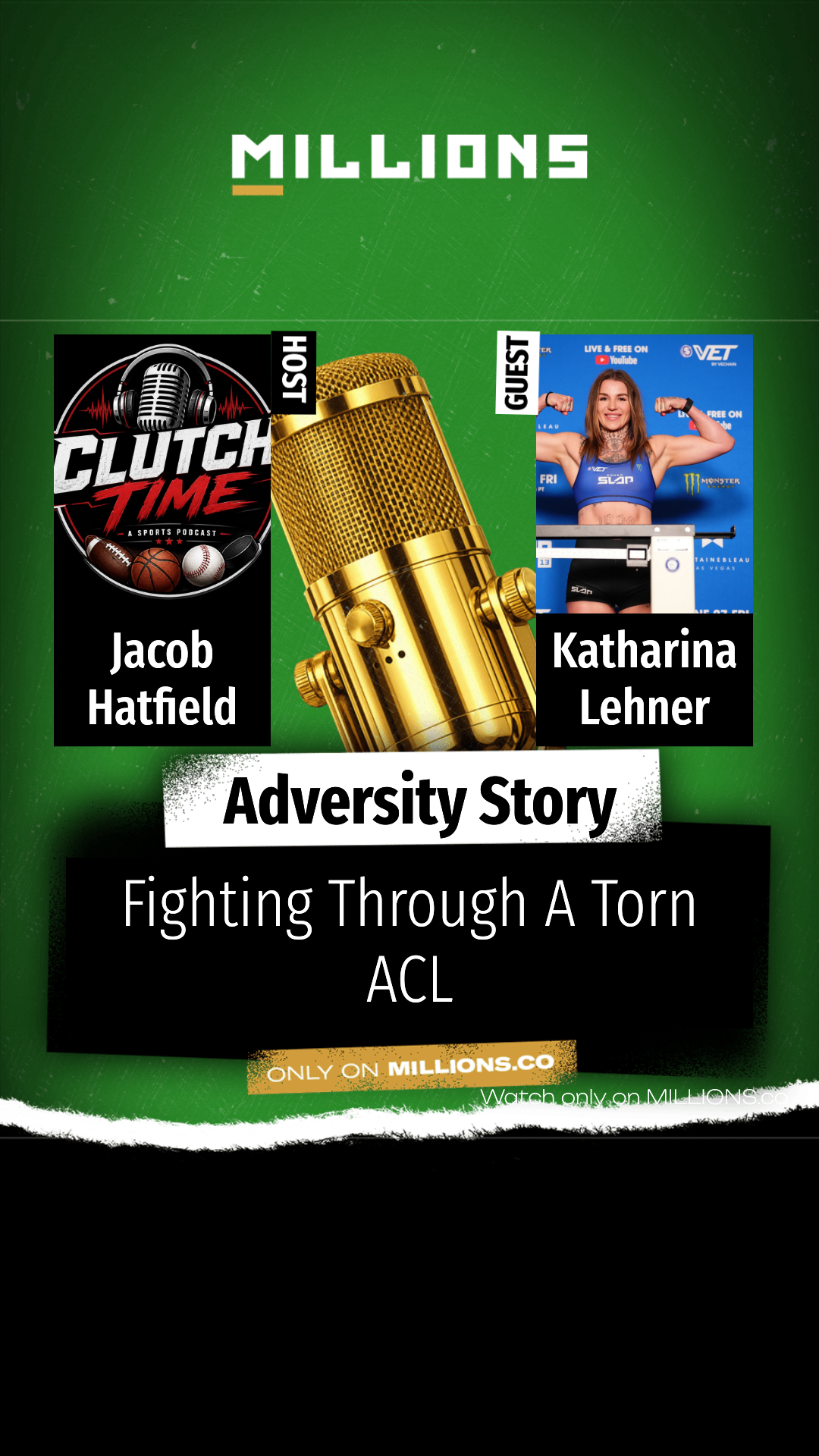 Fighting Through A Torn ACL on MILLIONS Fighting Through A Torn ACL