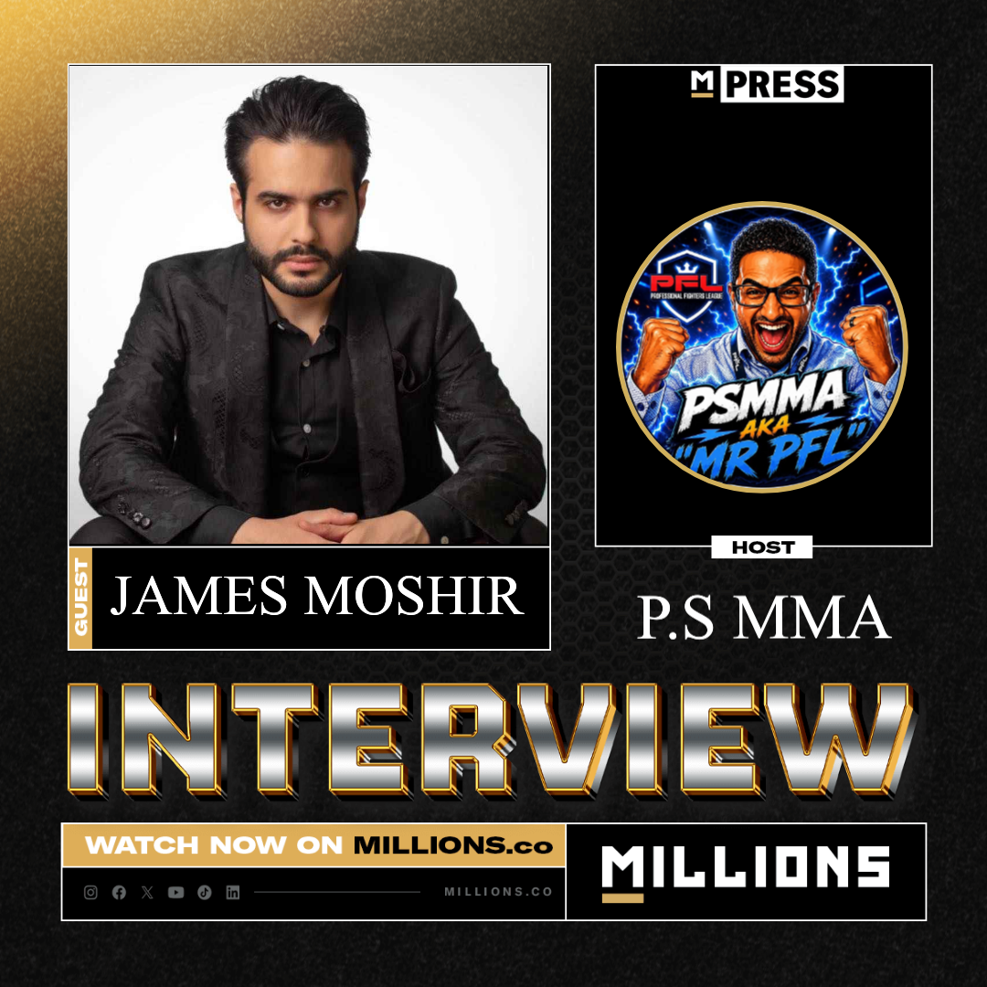 Interview with James Moshir on MILLIONS Interview with James Moshir