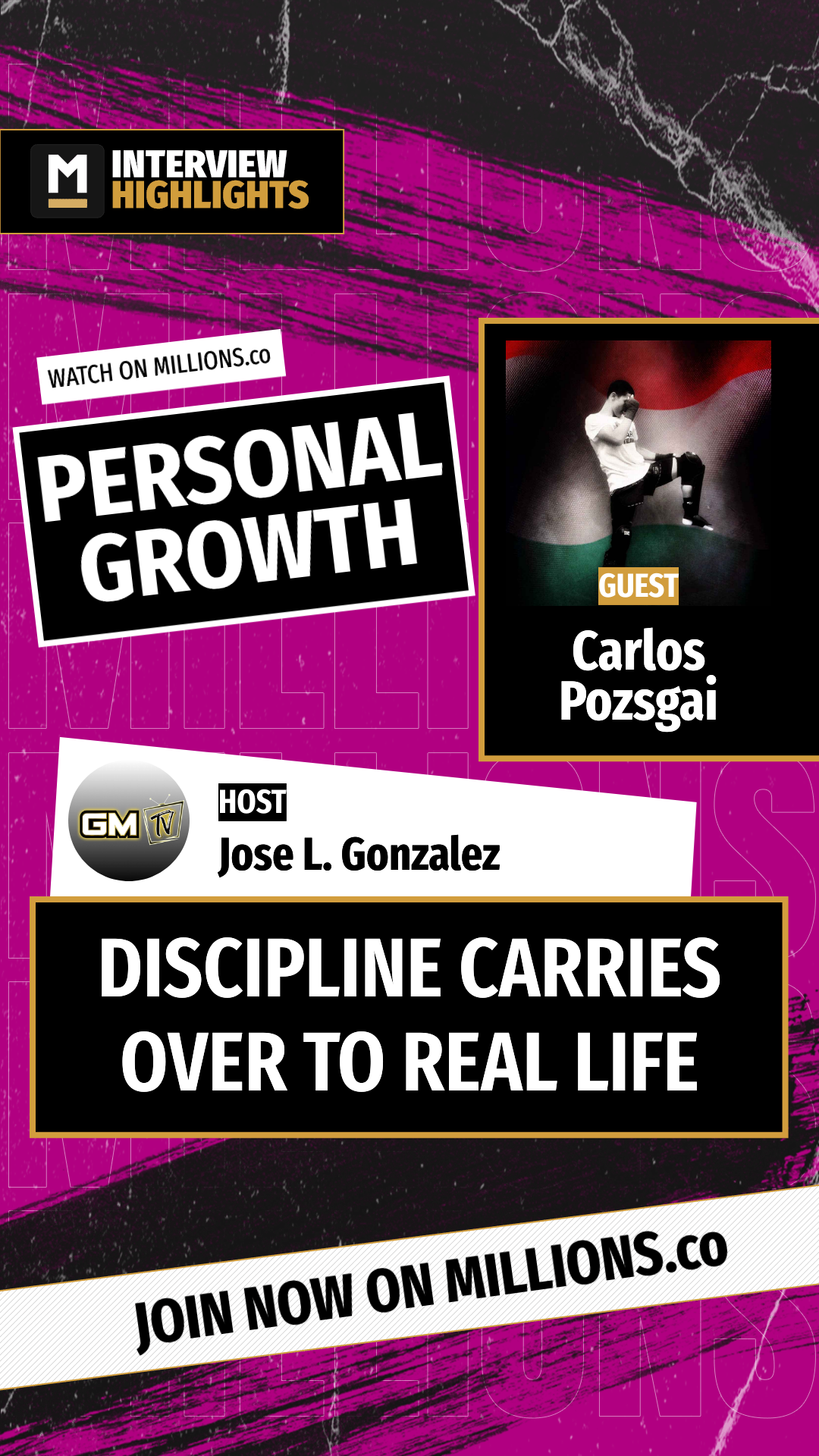 Discipline Carries Over To Real Lif... on MILLIONS Discipline Carries Over To Real Lif...