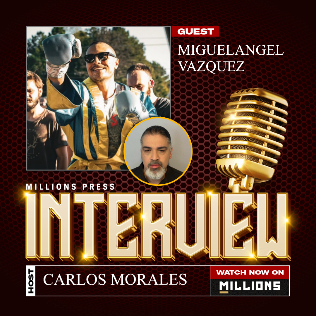 Interview with MiguelAngel Vazquez on MILLIONS Interview with MiguelAngel Vazquez