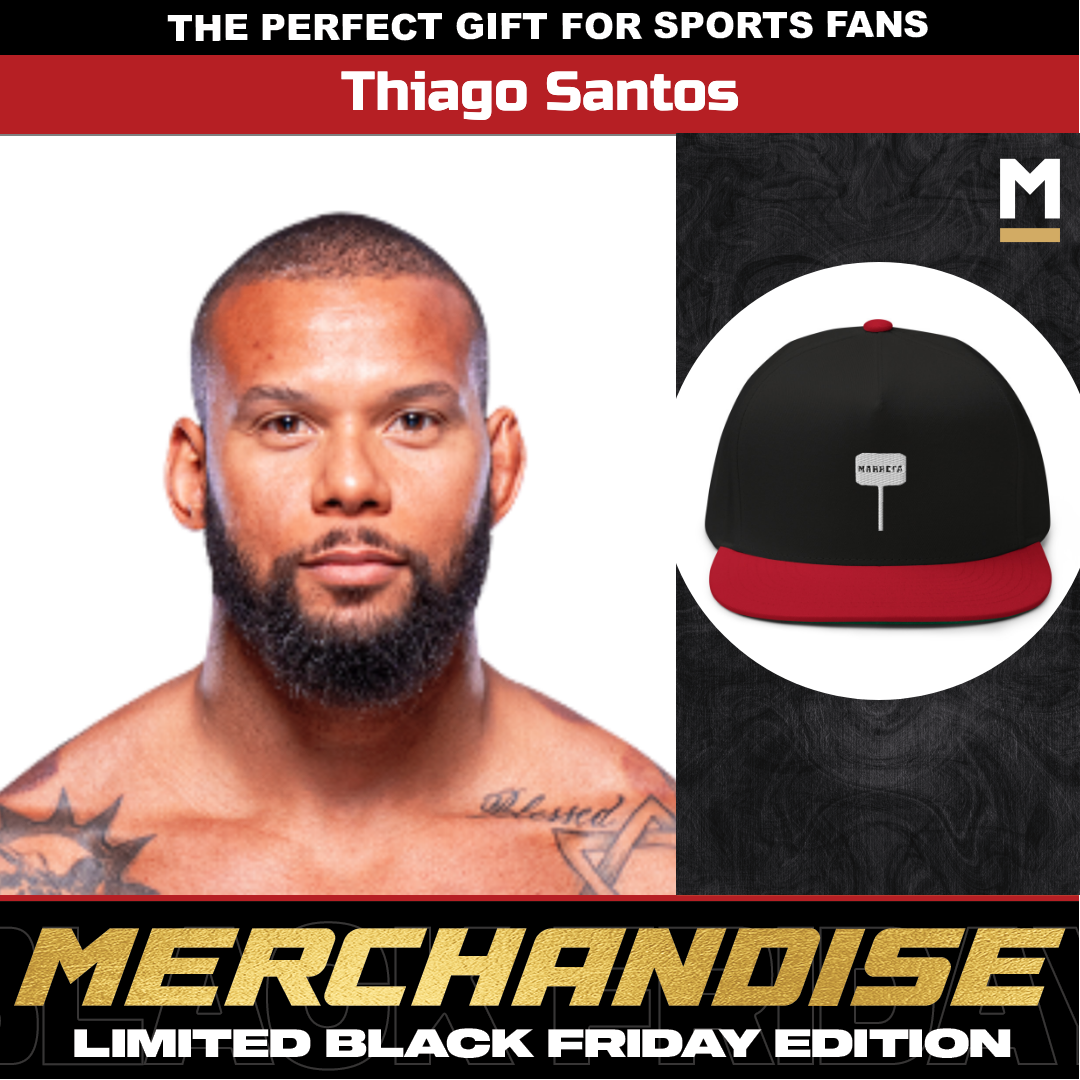 Marreta by Thiago Santos Hat, White Logo | MILLIONS